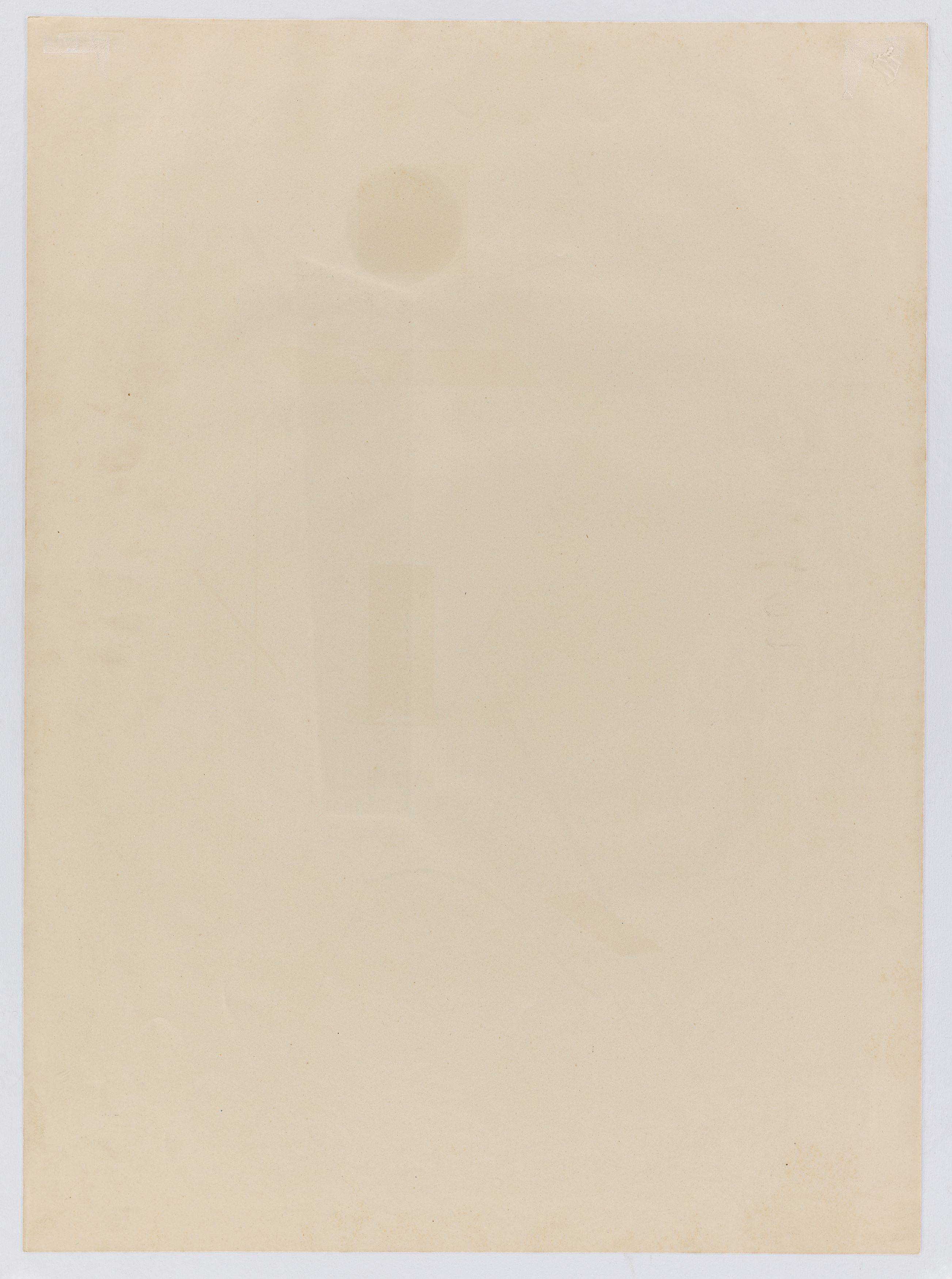 This picture shows the following artwork: El Lissitzky. ”Proun (1919-1923) 1. Kestnermappe”. 1923.