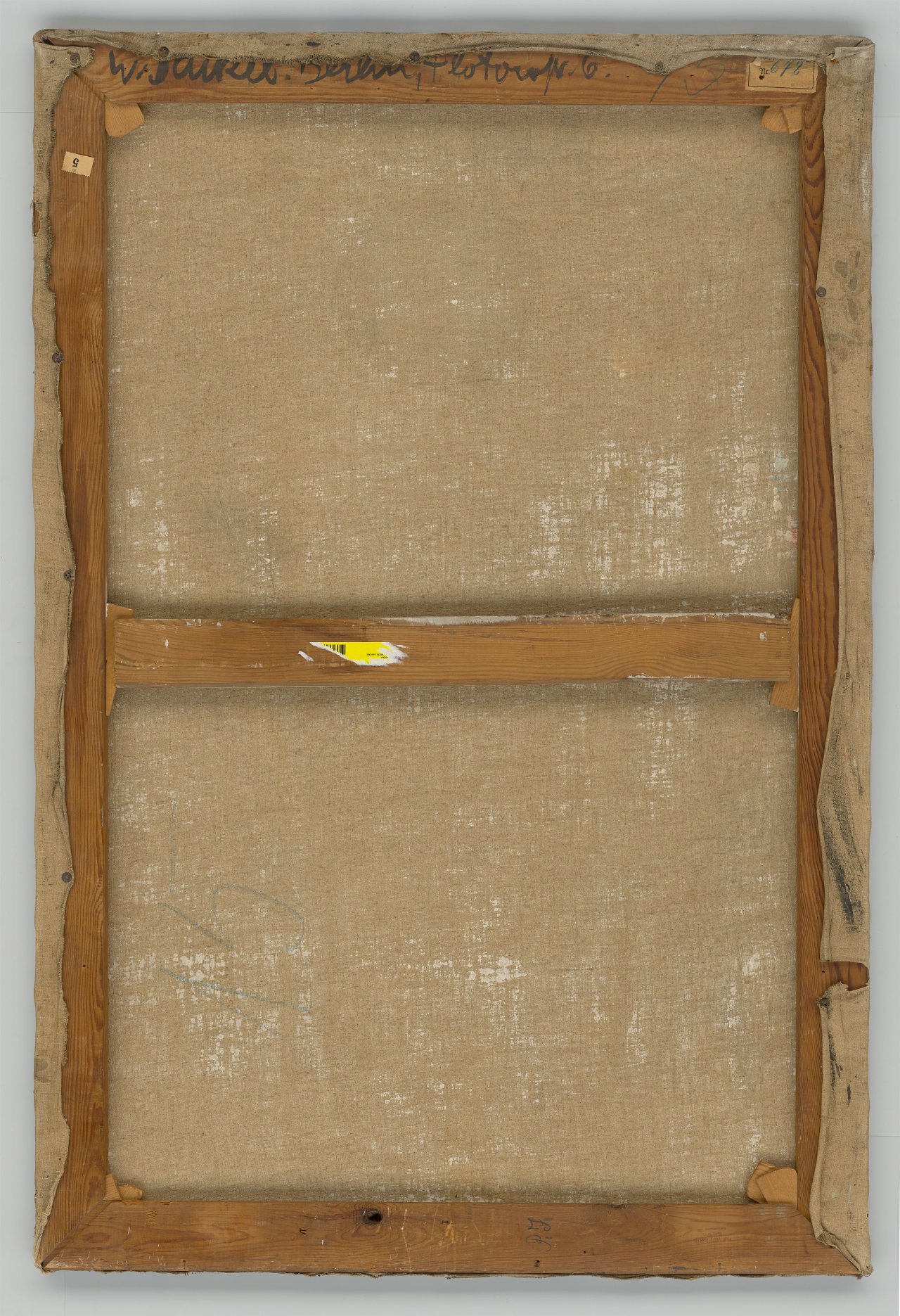 Auf diesem Bild ist das folgende Kunstwerk zu sehen: Willy Jaeckel. „Bildnis Charlotte Jaeckel“. 1914.