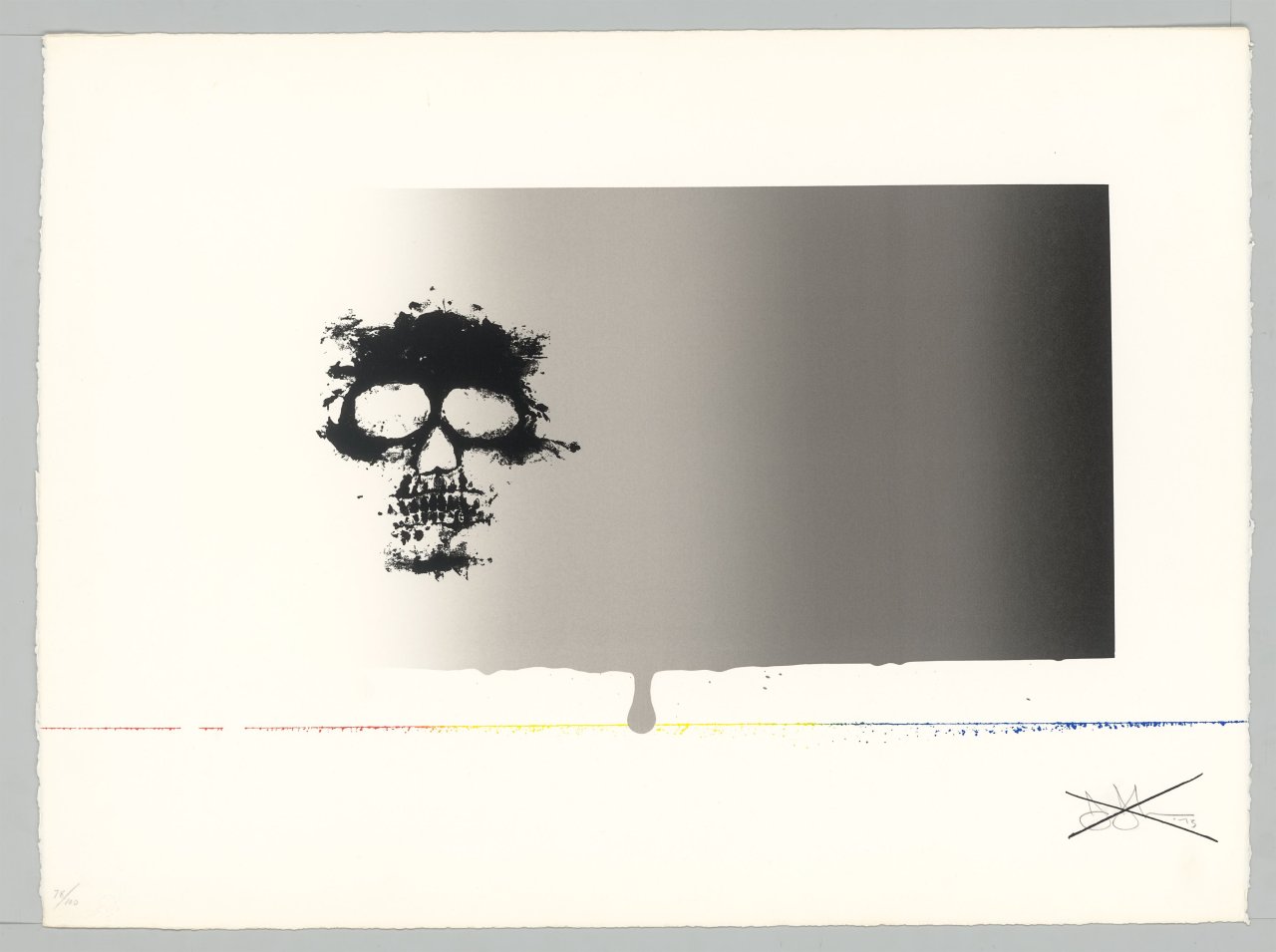 Auf diesem Bild ist das folgende Kunstwerk zu sehen: Jasper Johns. Untitled. 1973.