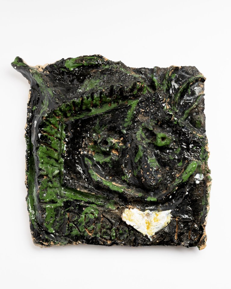 This picture shows the following artwork: Jonathan Meese. ”Roboto”. 2006.