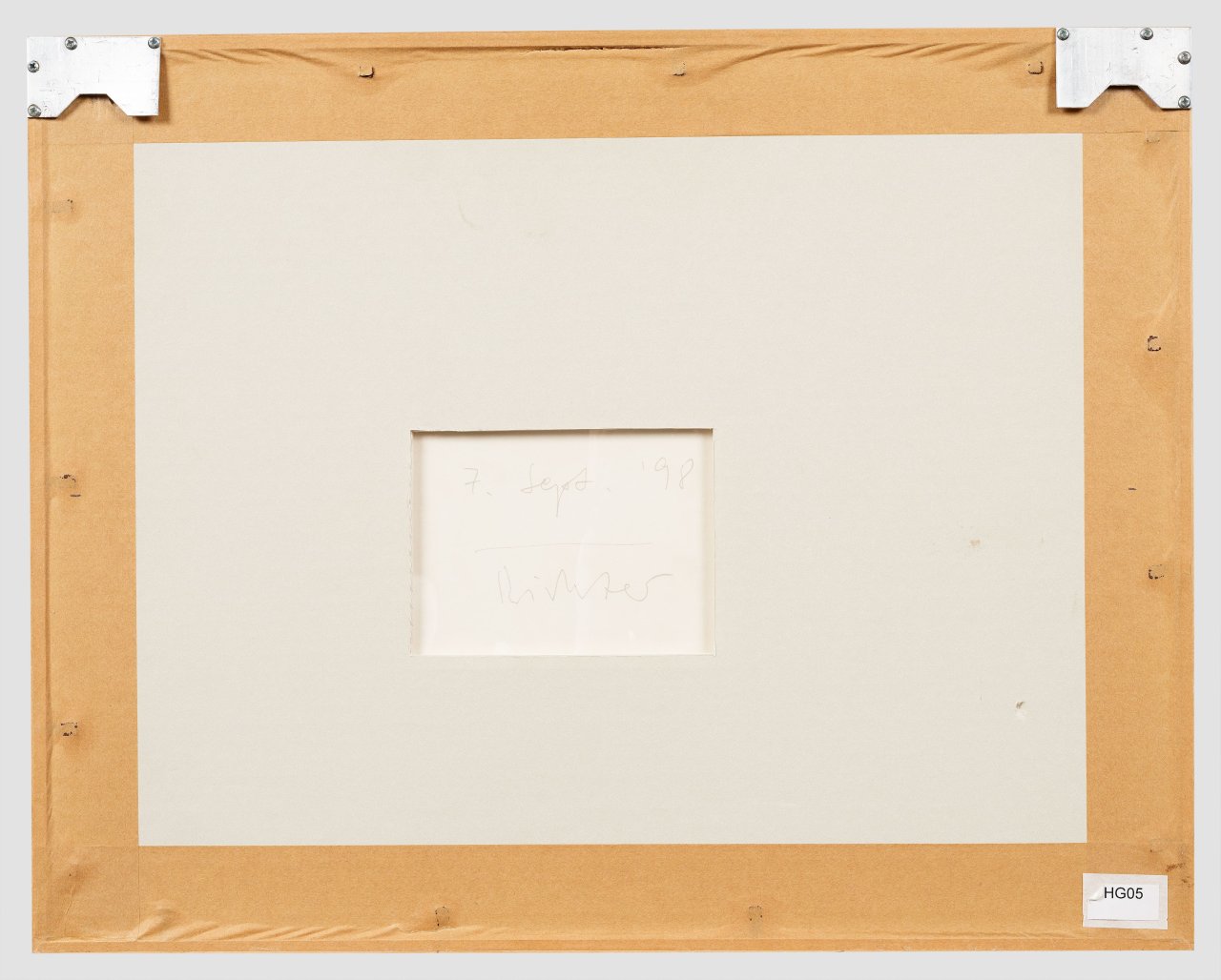 This picture shows the following artwork: Gerhard Richter. ”7. Sept. '98”. 1998.