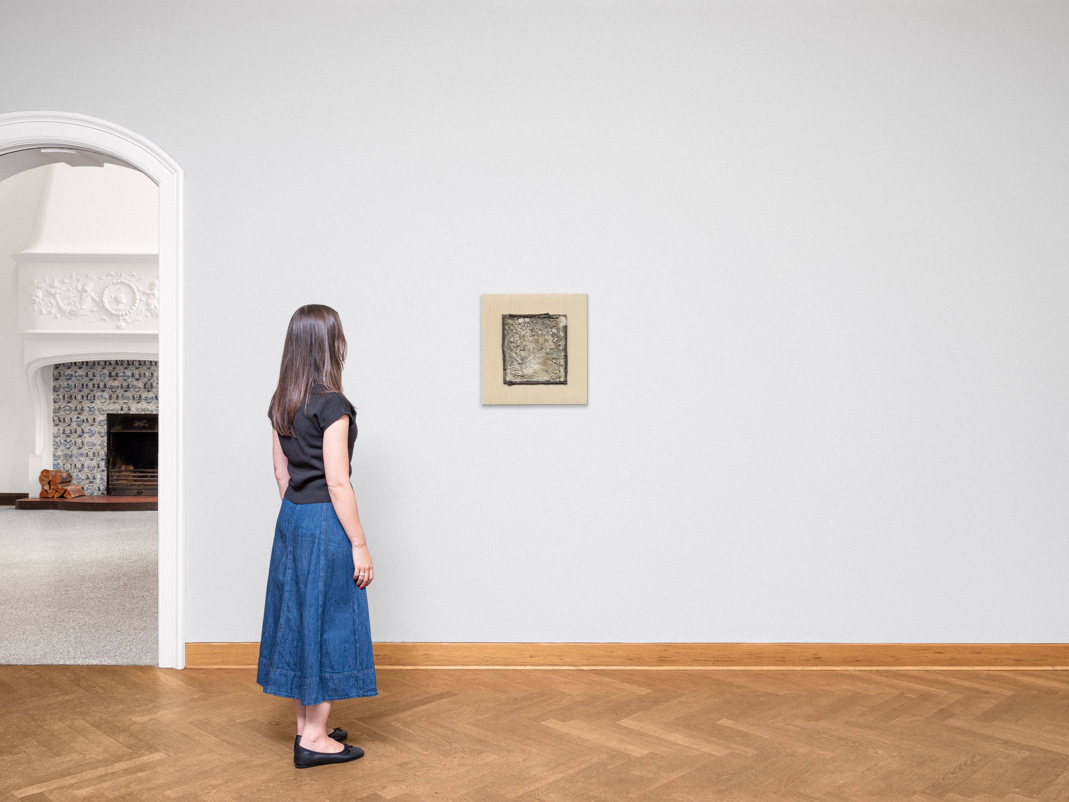 This picture shows the following artwork: Karl Fred Dahmen. Untitled. Circa 1960.