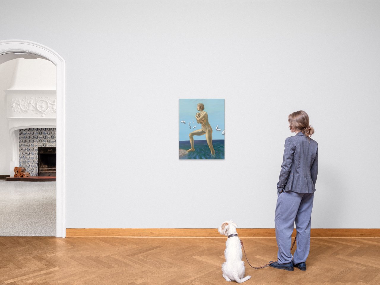 Auf diesem Bild ist das folgende Kunstwerk zu sehen: Wolfgang Mattheuer. „Christophora“. 1981.