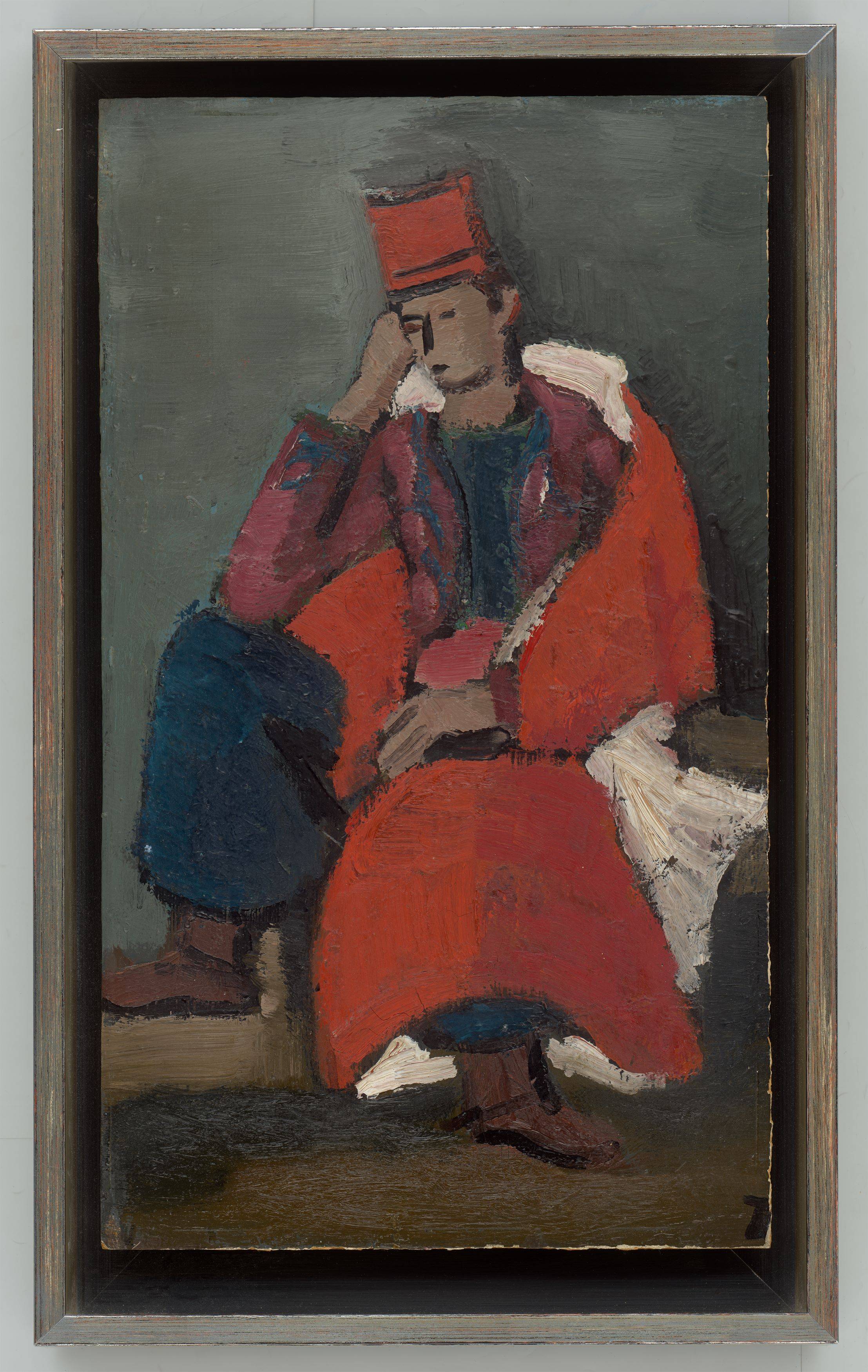 This picture shows the following artwork: Helmut Kolle. Spahi. Circa 1924/31.