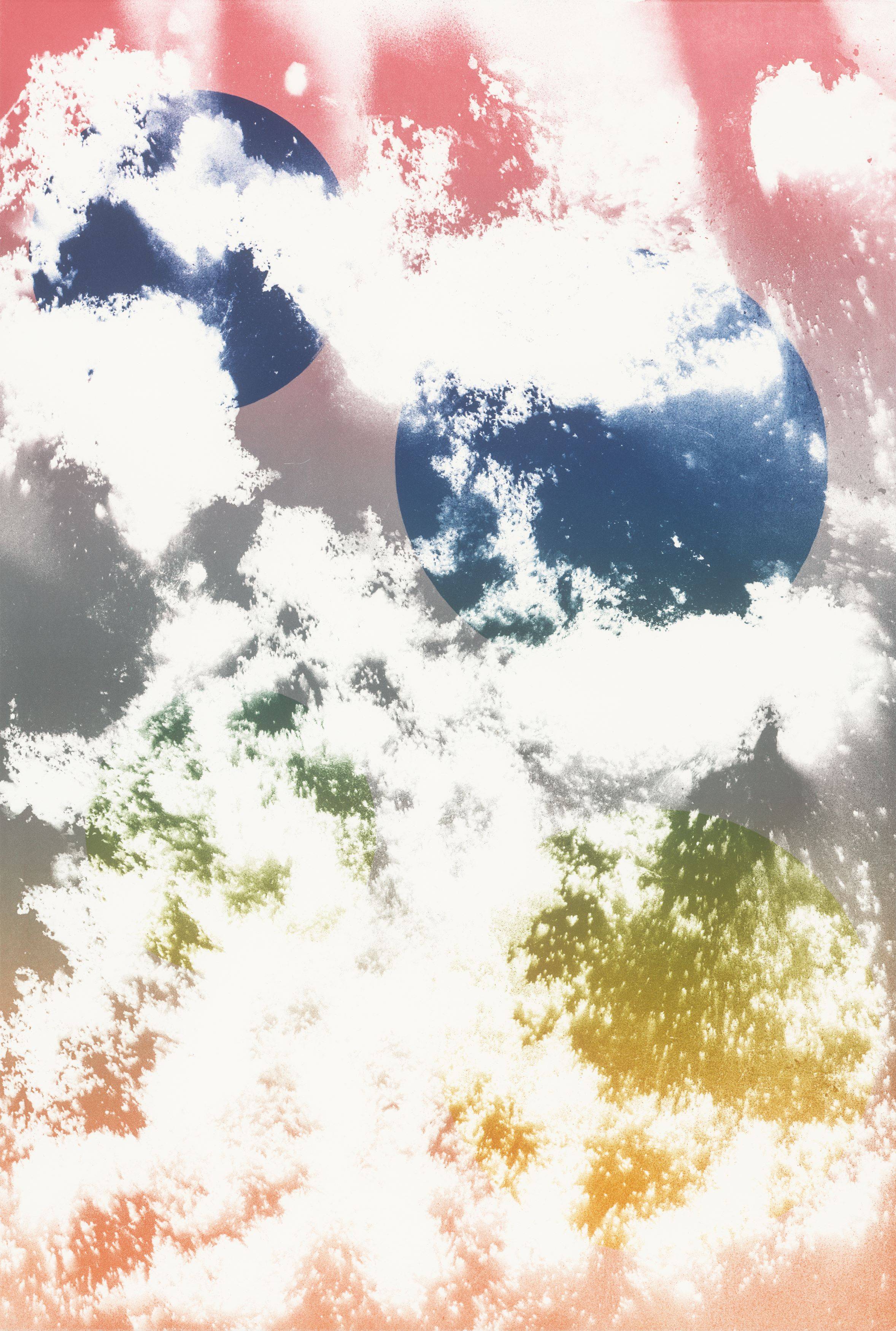 This picture shows the following artwork: Katharina Grosse. ”Fo' Faux Rocks”. 2007.