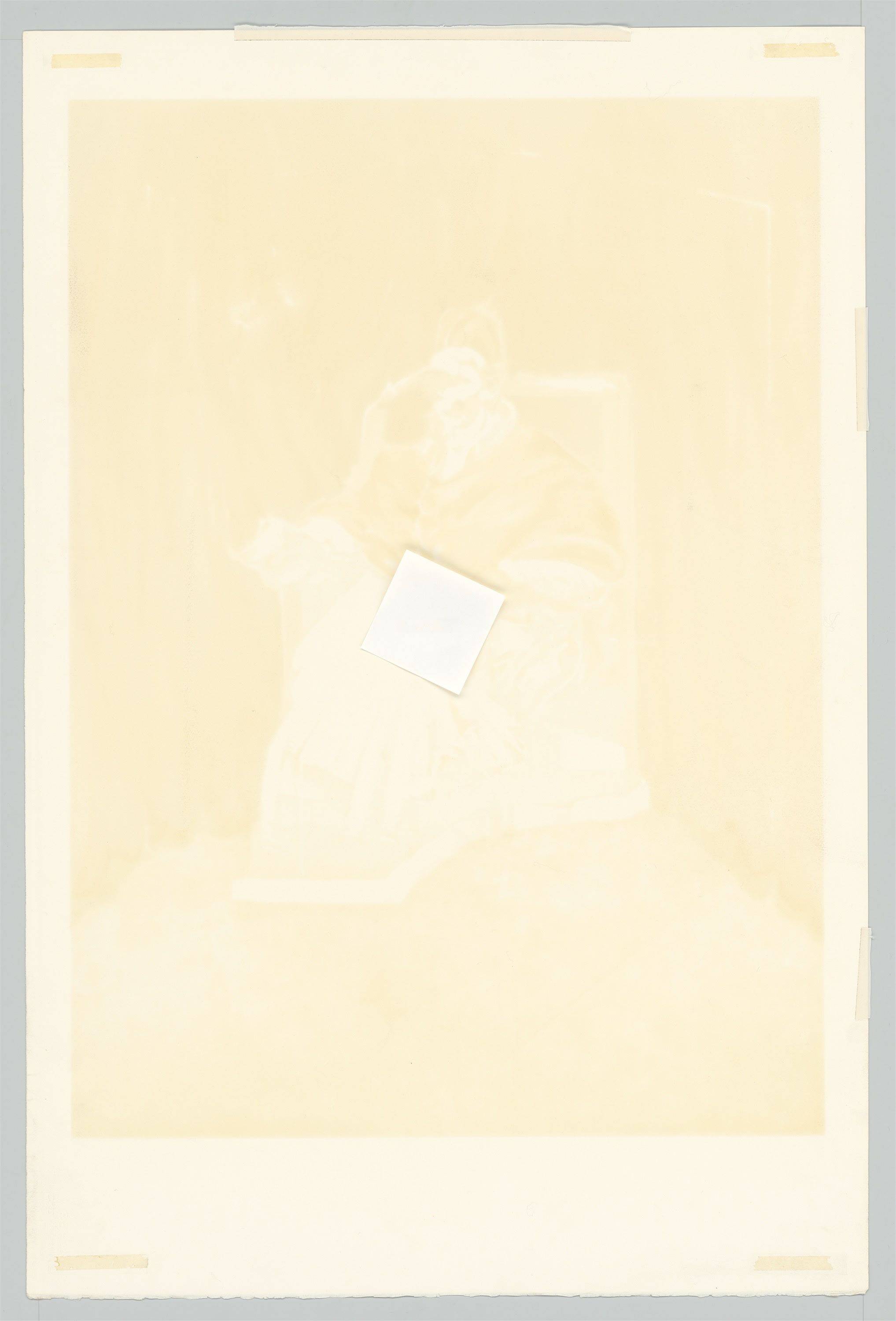 Auf diesem Bild ist das folgende Kunstwerk zu sehen: Francis Bacon. „Study for portrait of Pope Innocent X after Vélasquez“. 1989.