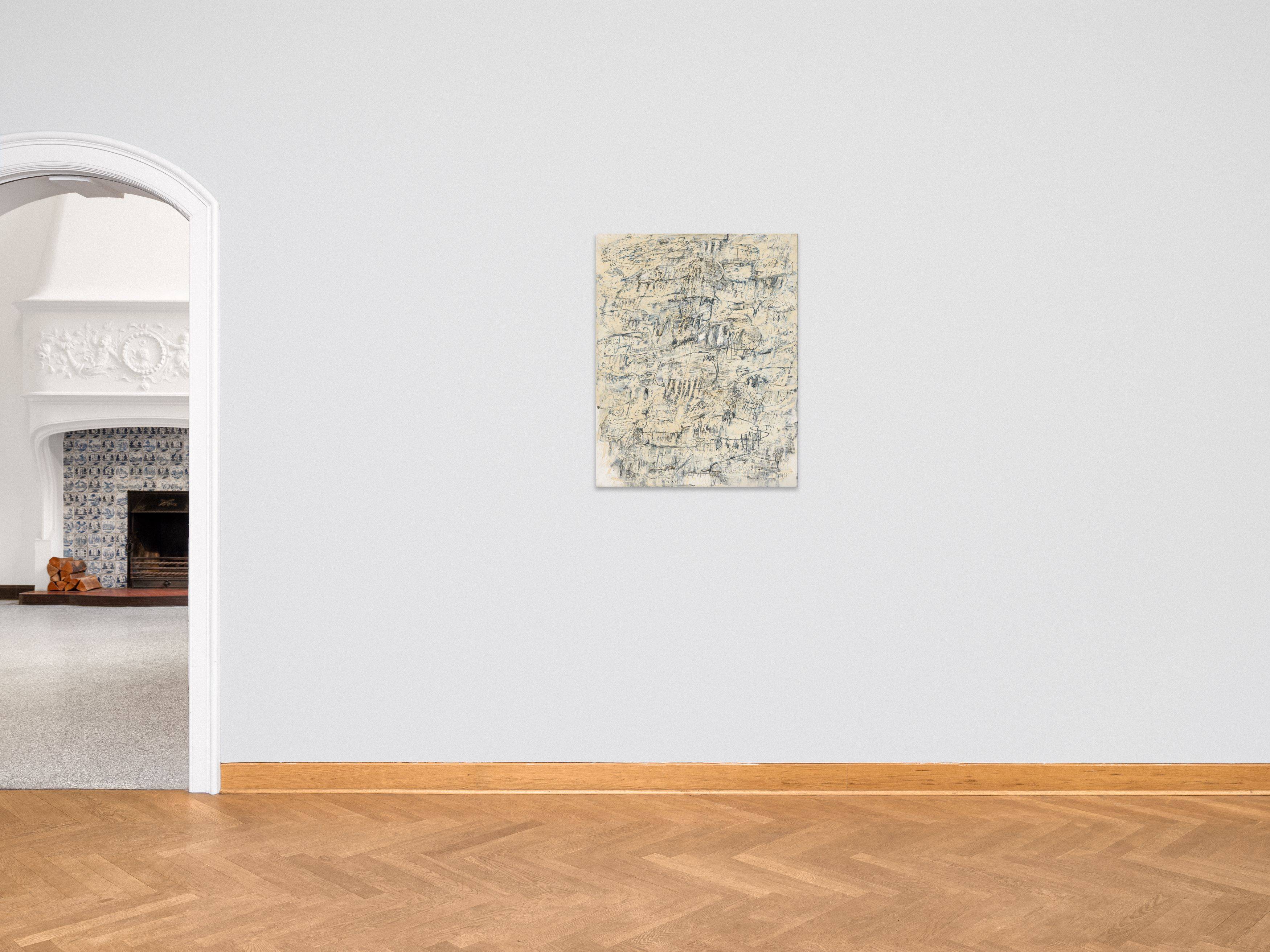 Auf diesem Bild ist das folgende Kunstwerk zu sehen: Gerhard Hoehme. „Orakel“. 1960.