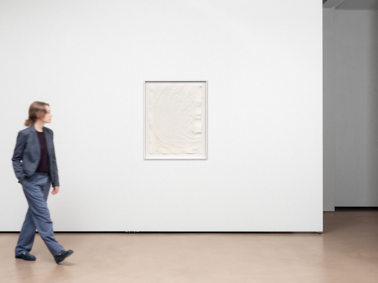 This picture shows the following artwork: Günther Uecker. Untitled (from: ”Meine Kindheit - Schmerz und Heilung”). 1997.