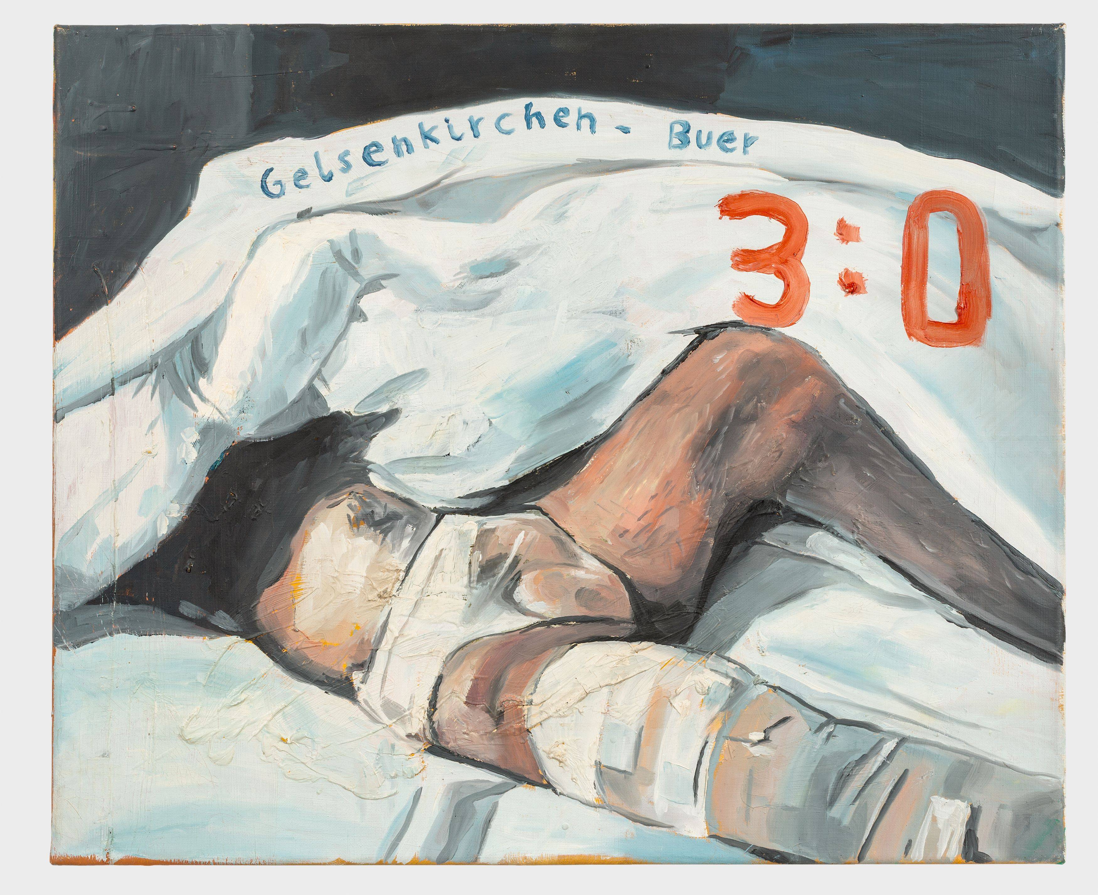 Auf diesem Bild ist das folgende Kunstwerk zu sehen: Martin Kippenberger. Ohne Titel. 1983.