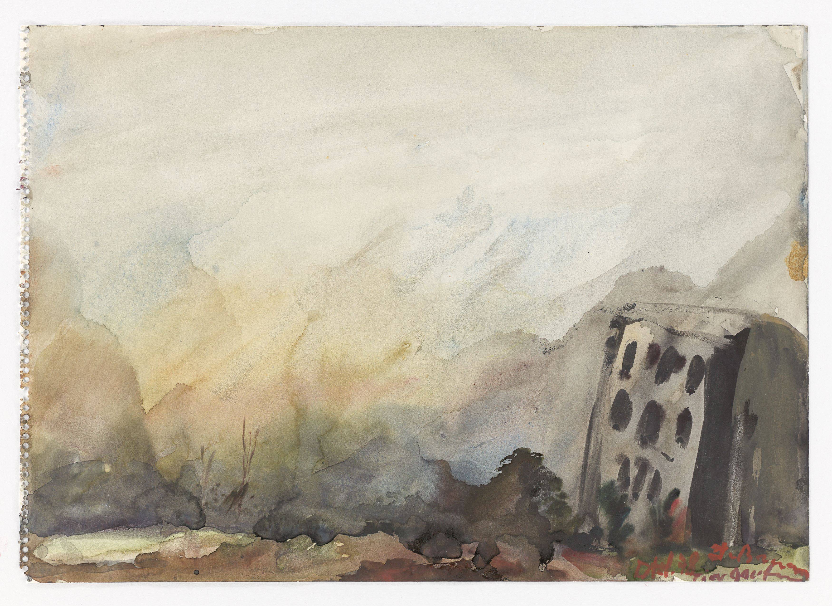 Auf diesem Bild ist das folgende Kunstwerk zu sehen: Klaus Fußmann. „Tiergarten“. 1978.