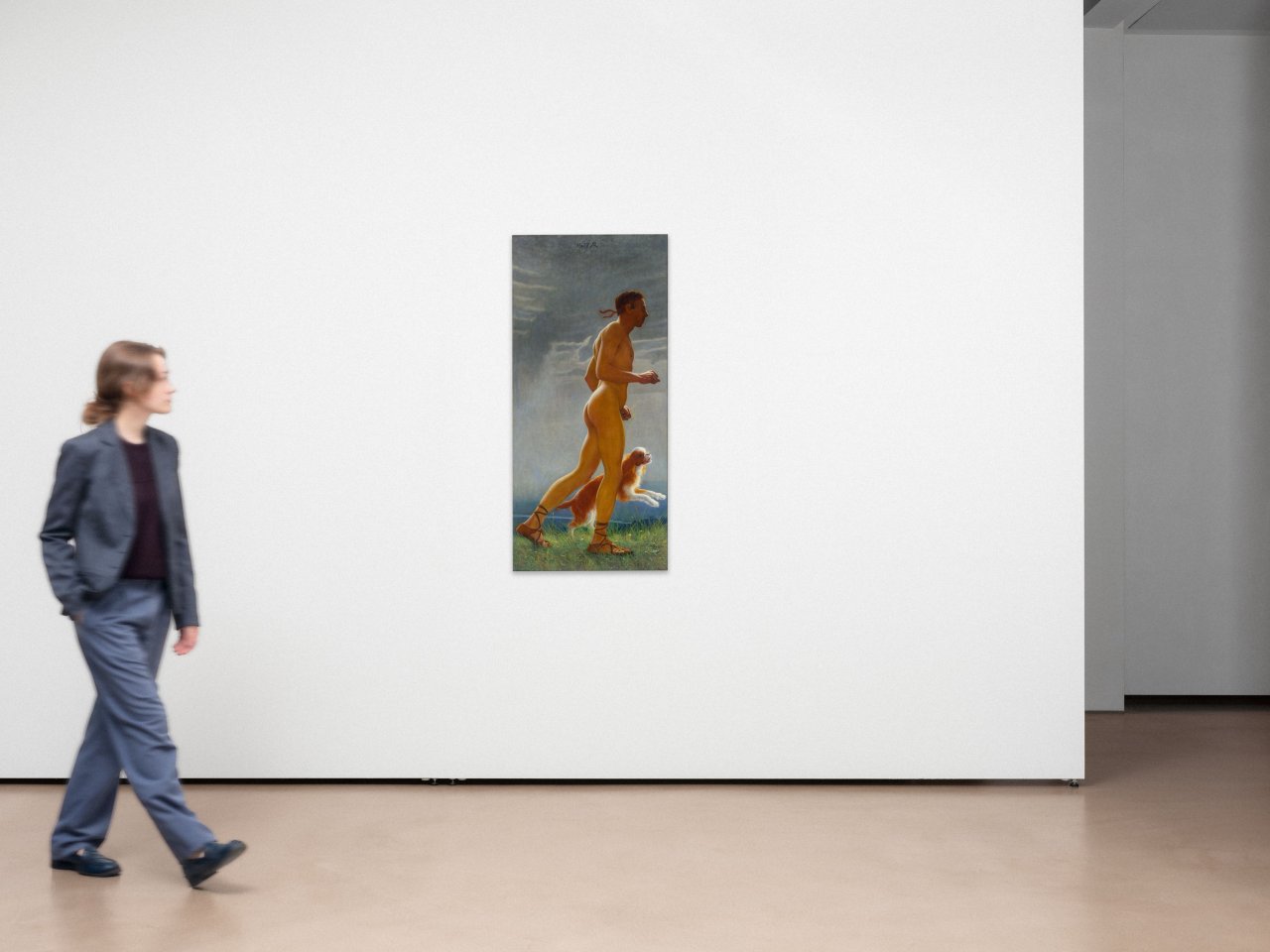 This picture shows the following artwork: Richard Müller. ”Der Läufer”. 1927.
