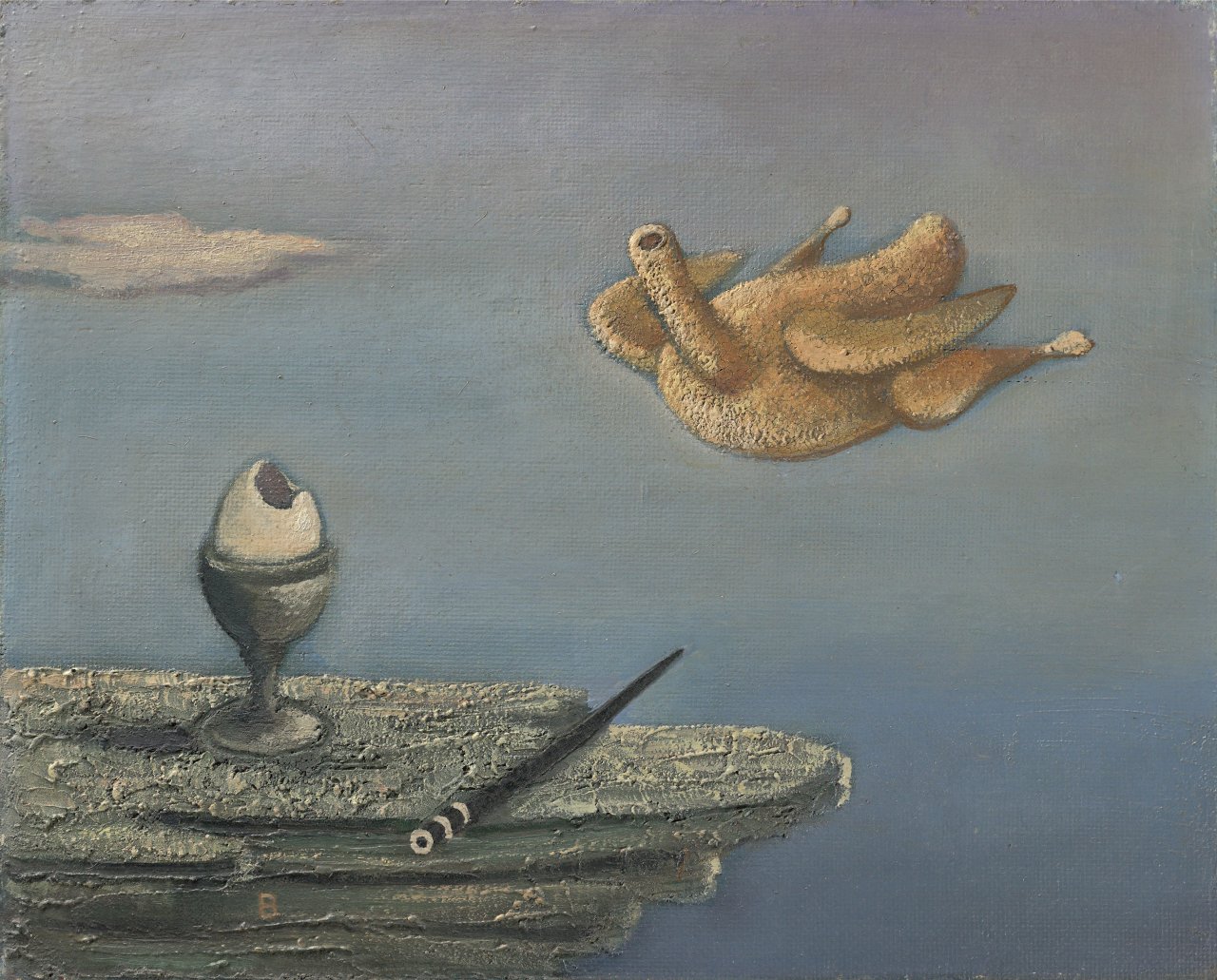This picture shows the following artwork: Gottfried Brockmann. ”Zauberkunststück”. 1932/47.
