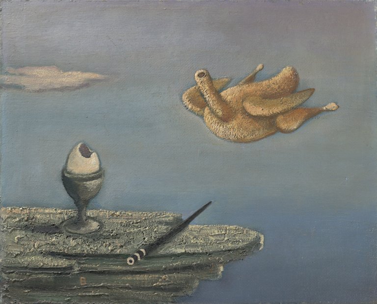 This picture shows the following artwork: Gottfried Brockmann. ”Zauberkunststück”. 1932/47.