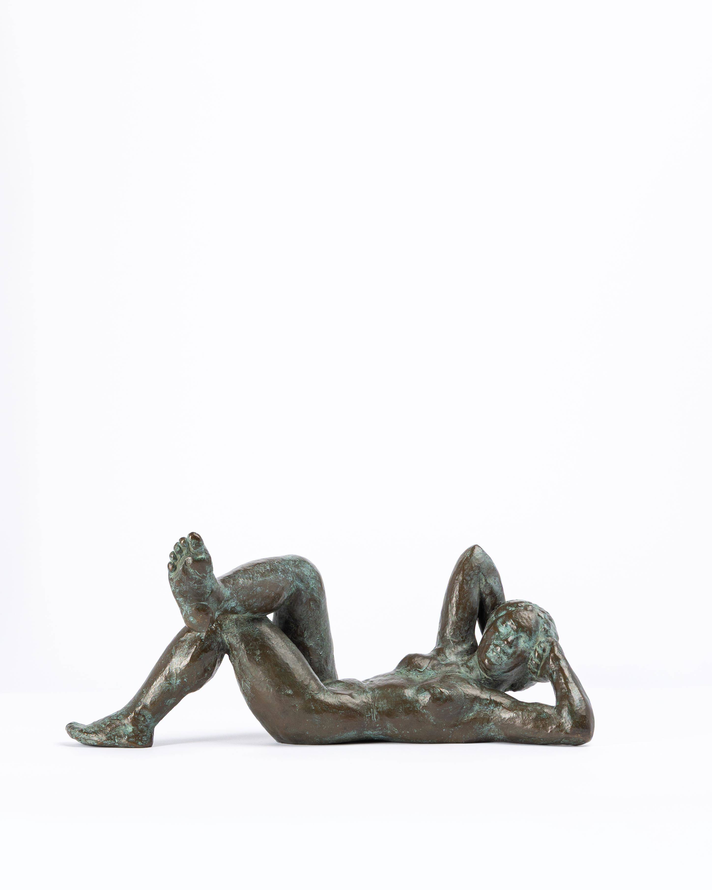 This picture shows the following artwork: Robert Metzkes. ”Die Faule”.