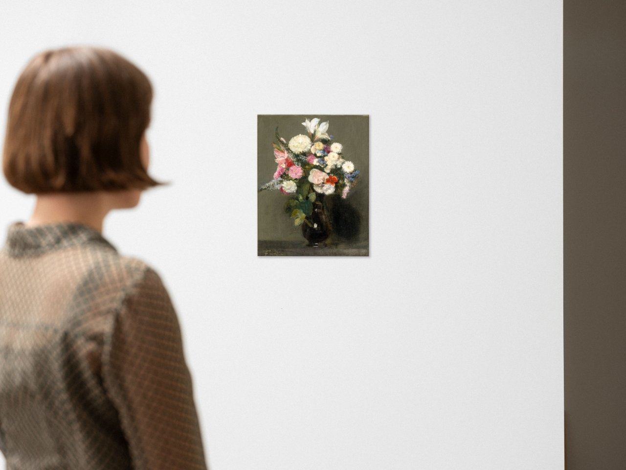 Auf diesem Bild ist das folgende Kunstwerk zu sehen: Henri Fantin-Latour. „Fleurs“. 1861.
