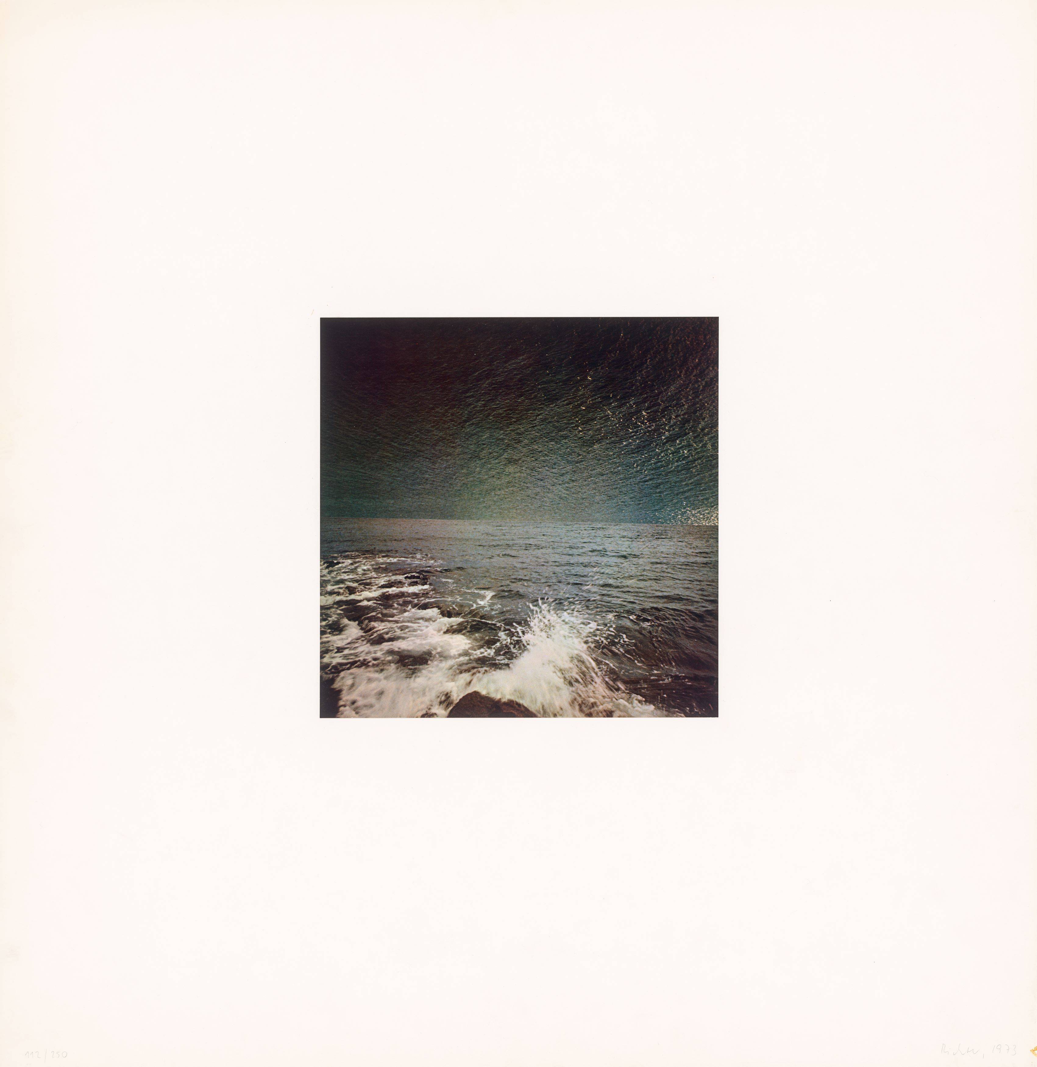 This picture shows the following artwork: Gerhard Richter. ”Meer”. 1972/73.