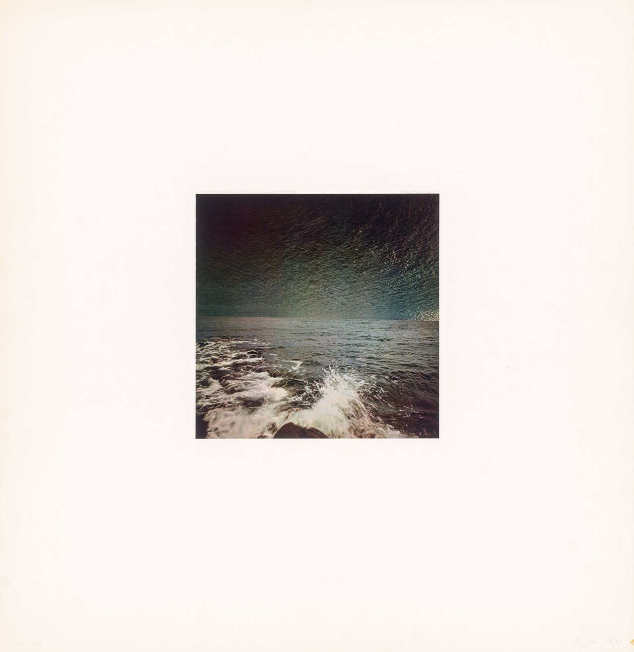 This picture shows the following artwork: Gerhard Richter. ”Meer”. 1972/73.