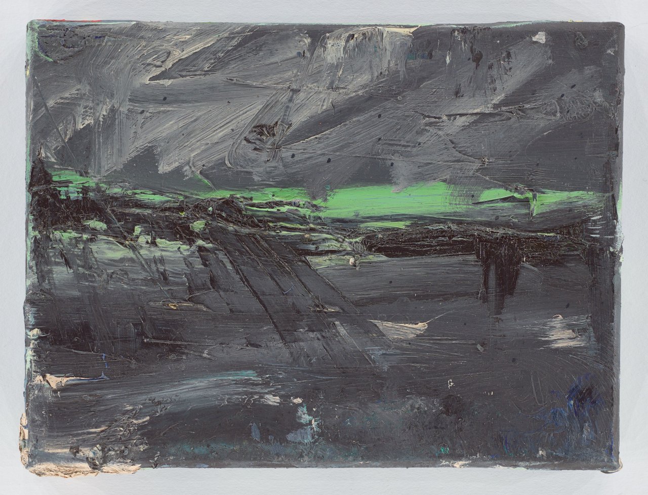 Auf diesem Bild ist das folgende Kunstwerk zu sehen: Detlev Foth. Nachtlandschaften. 1993.