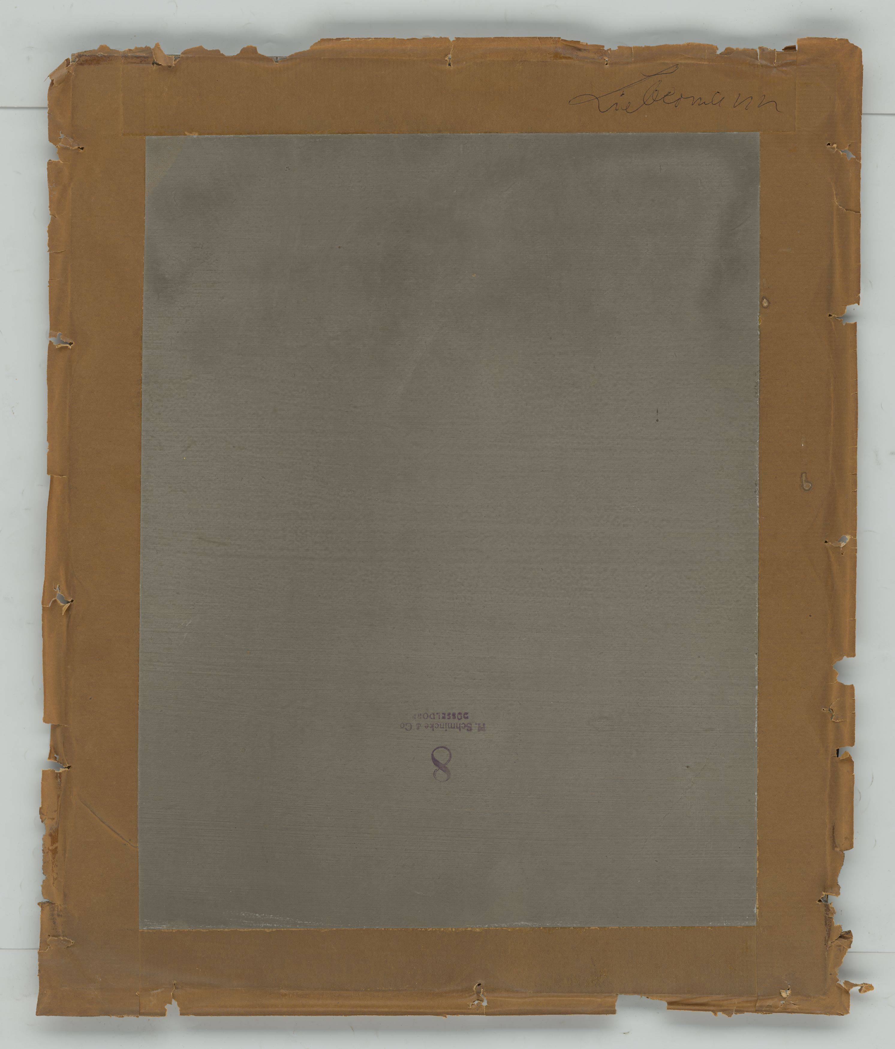 Auf diesem Bild ist das folgende Kunstwerk zu sehen: Max Liebermann. „Spaziergänger im Berliner Tiergarten“. 1923.