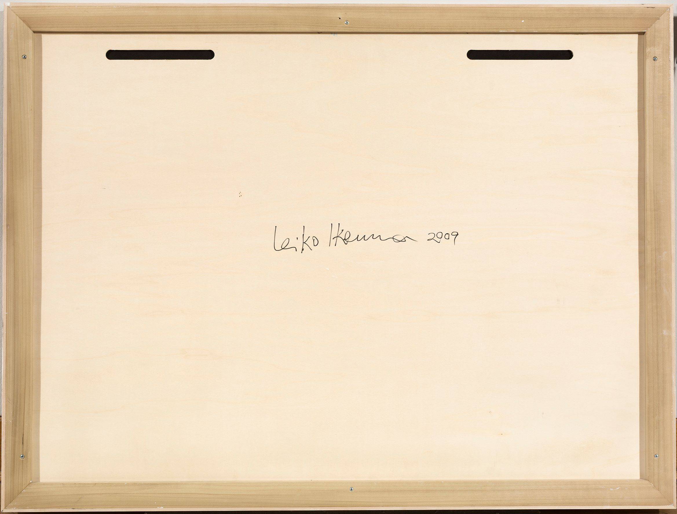 This picture shows the following artwork: Leiko Ikemura. Untitled. 2009.