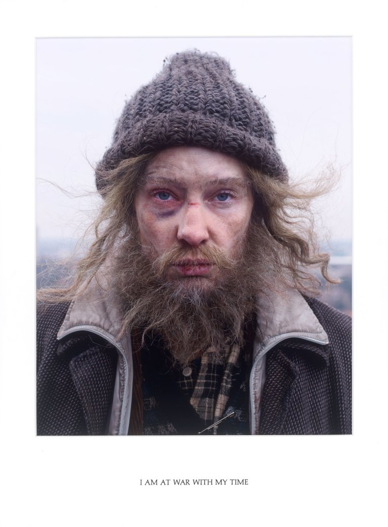 This picture shows the following artwork: Julian Rosefeldt. ”Manifesto. Sonderedition 2”. 2016.