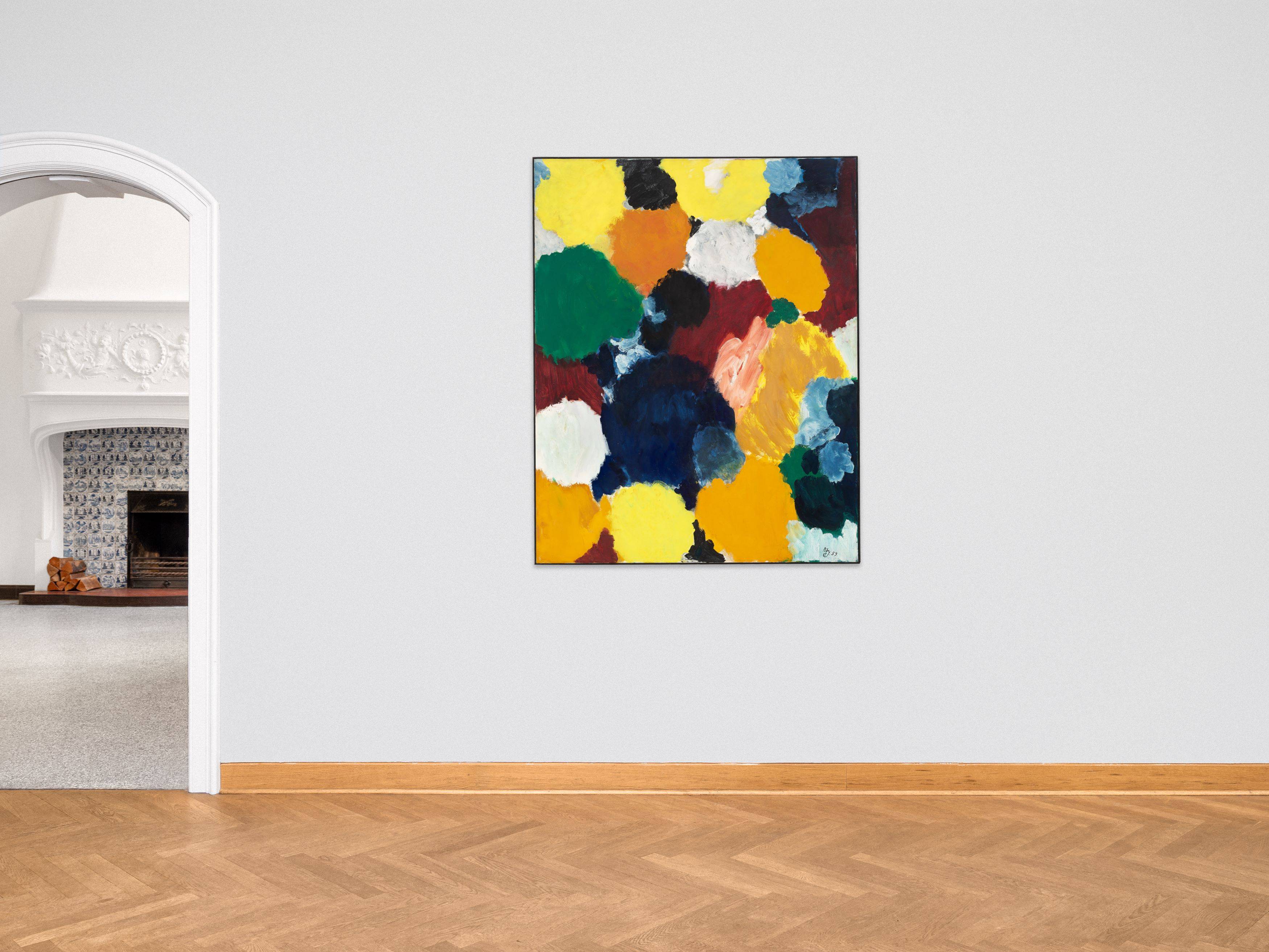 This picture shows the following artwork: Ernst Wilhelm Nay. ”Epsilon”. 1959.