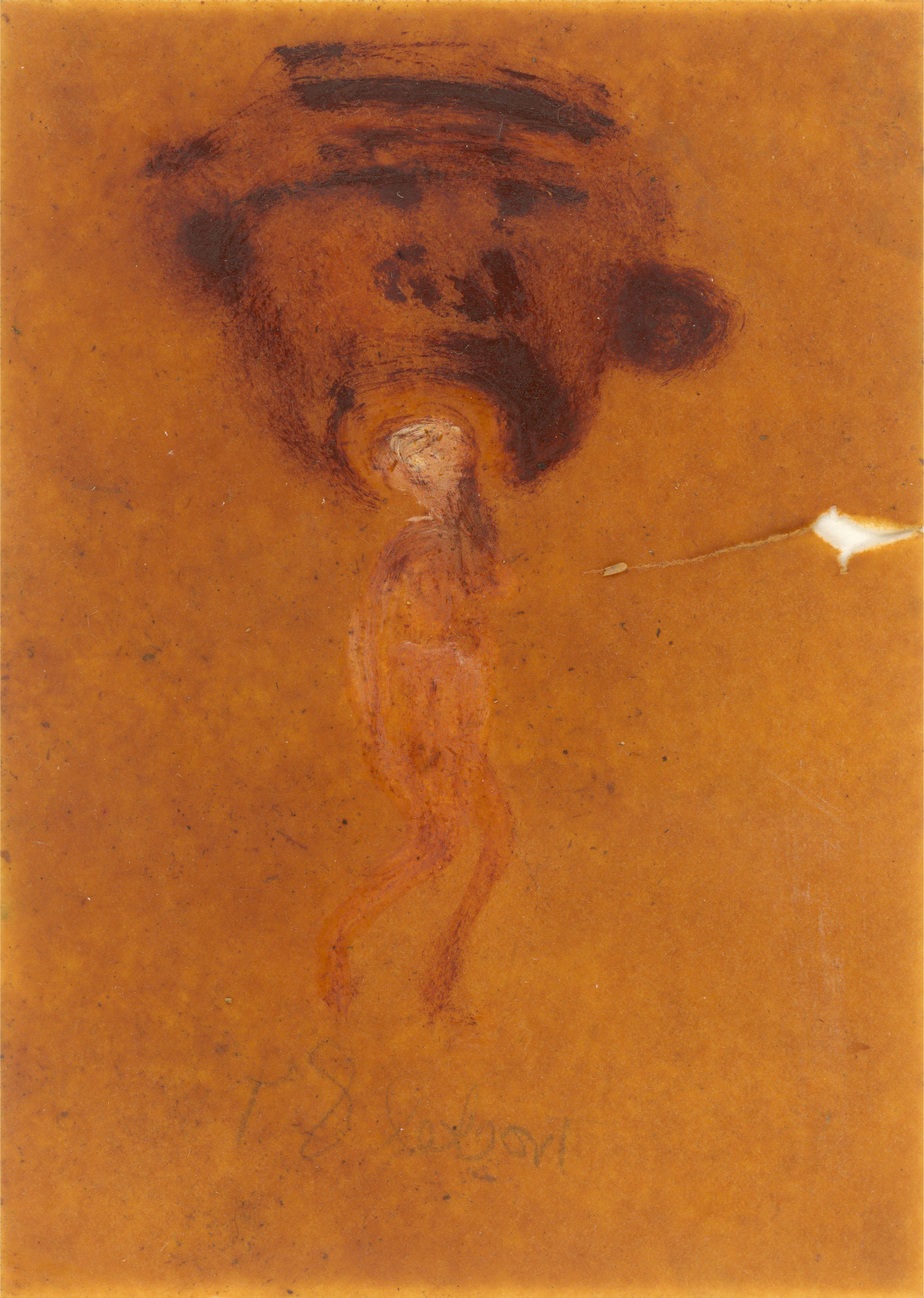 This picture shows the following artwork: Rosemarie Trockel. Untitled. 1984 .