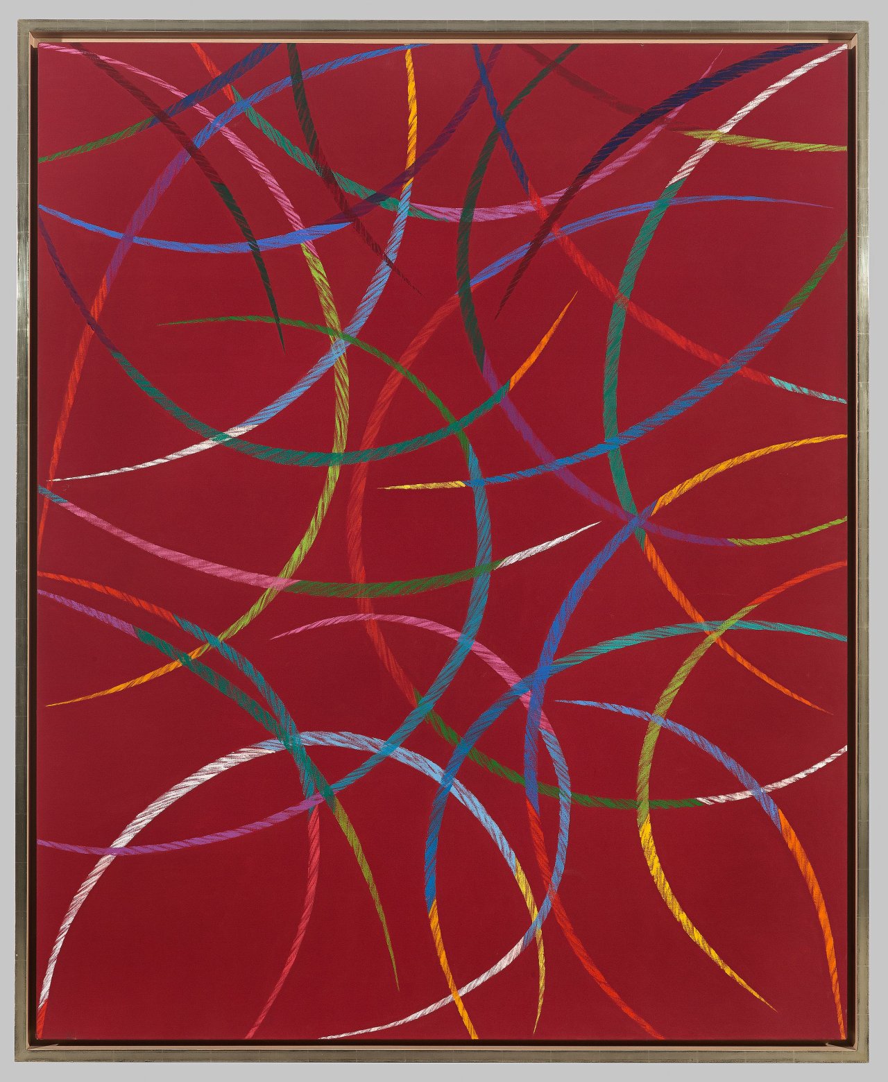 This picture shows the following artwork: Piero Dorazio. ”GROCK” I. 1991.