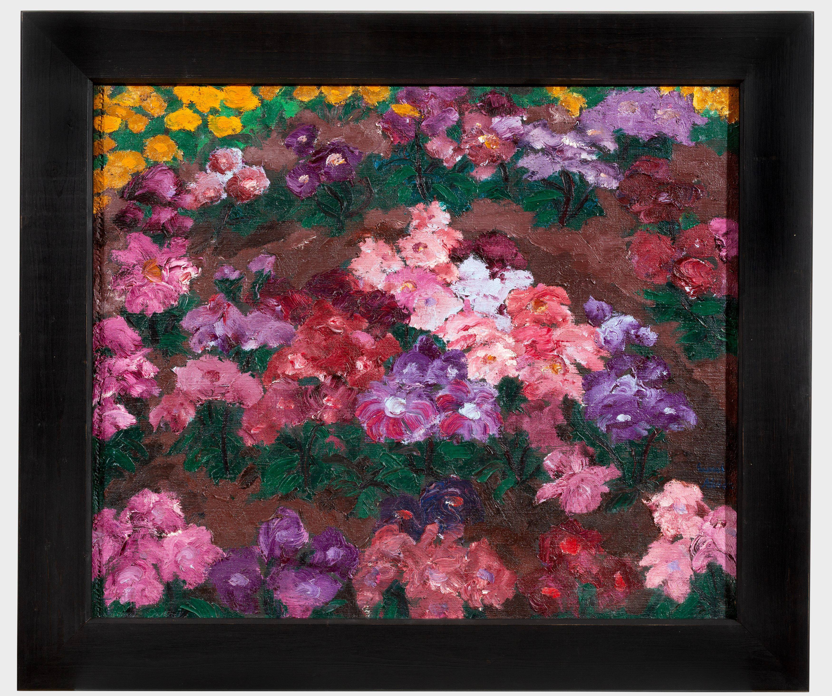 Auf diesem Bild ist das folgende Kunstwerk zu sehen: Emil Nolde. „Astern“. 1919.