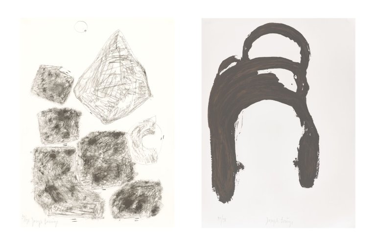 This picture shows the following artwork: Joseph Beuys. From: ”Spur II”. 1977.