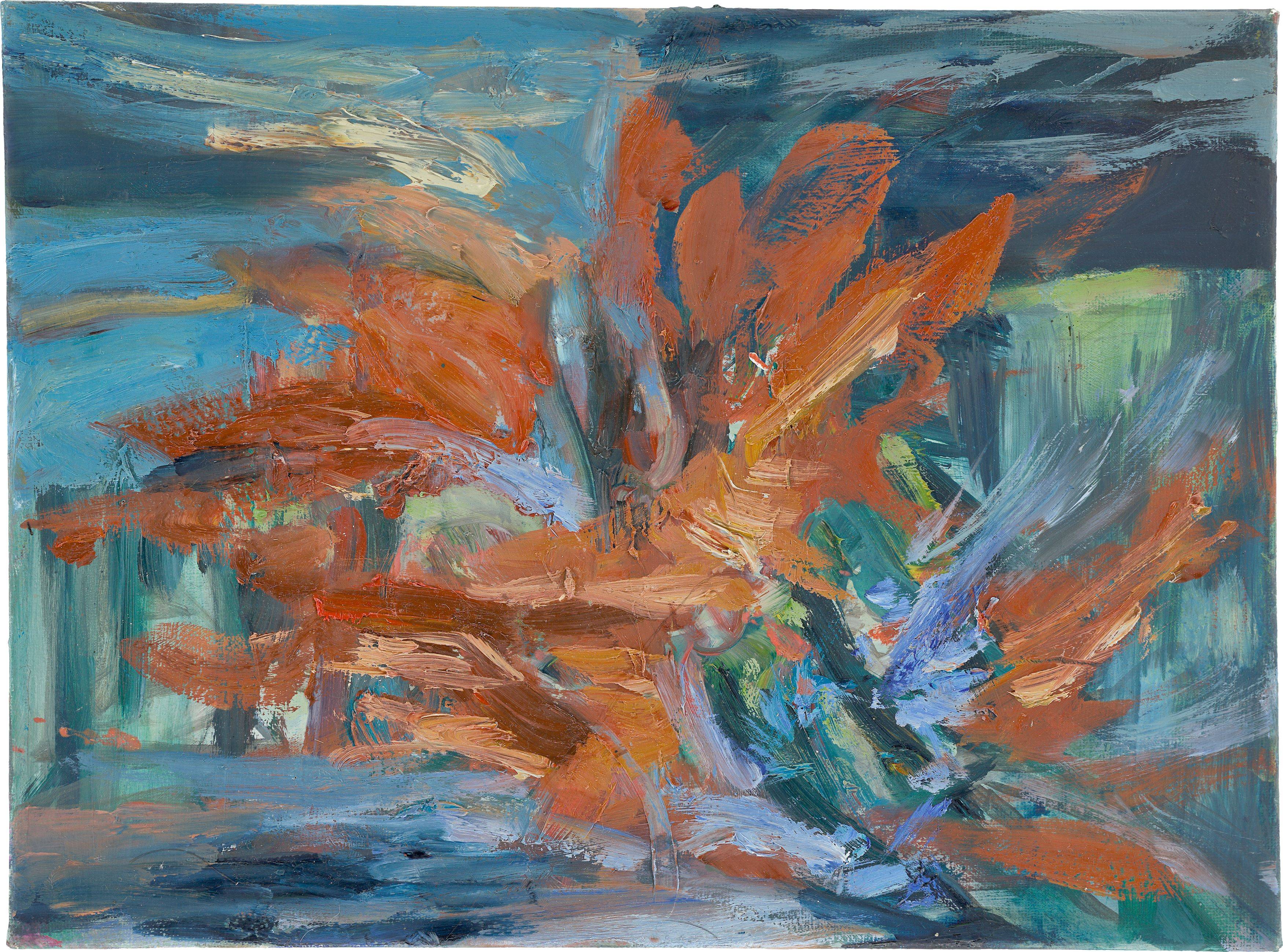 This picture shows the following artwork: Sarah Cunningham. ”A Coral of The Mind, 2”. 2021.