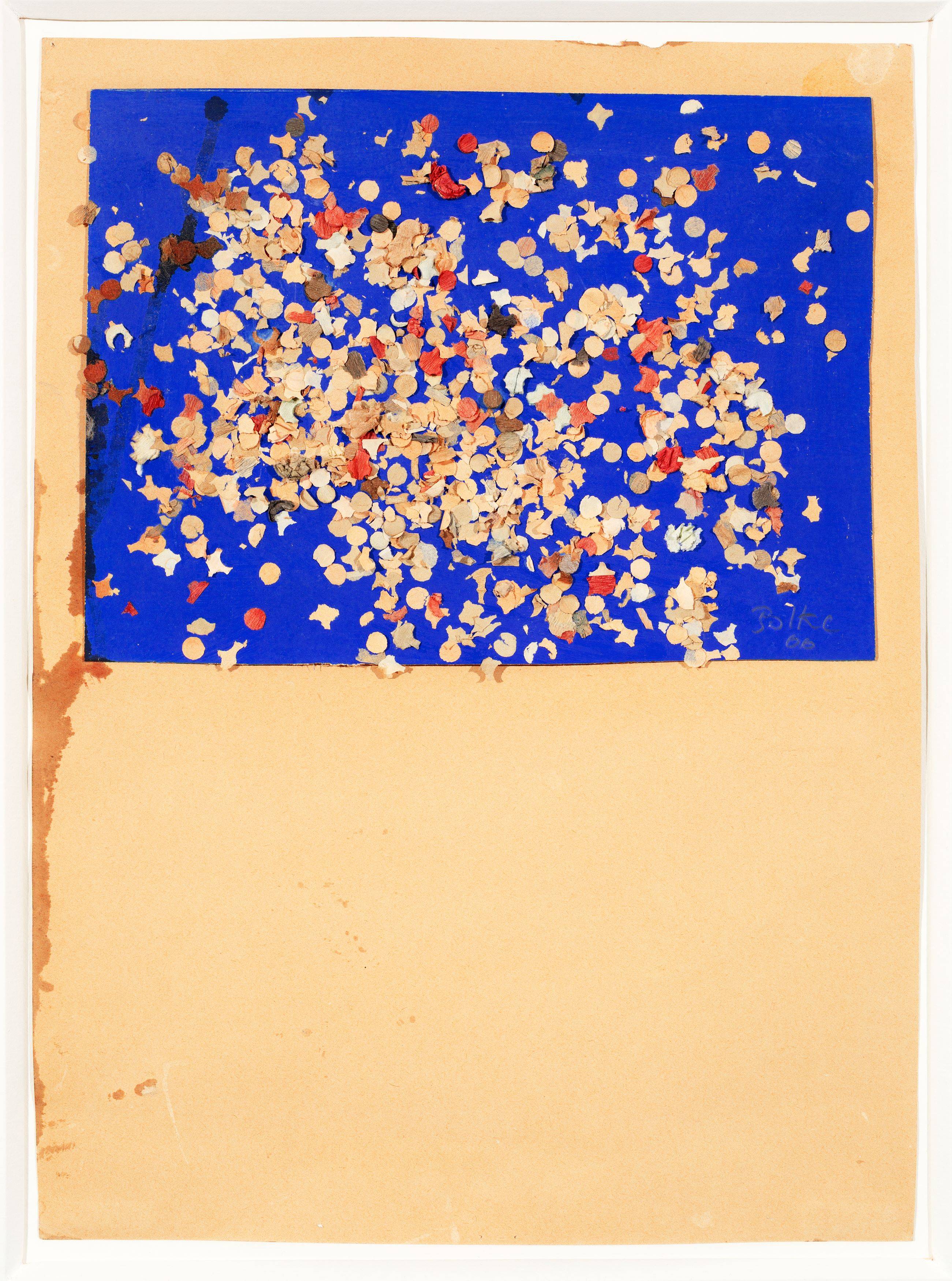 This picture shows the following artwork: Sigmar Polke. Untitled. 1966.