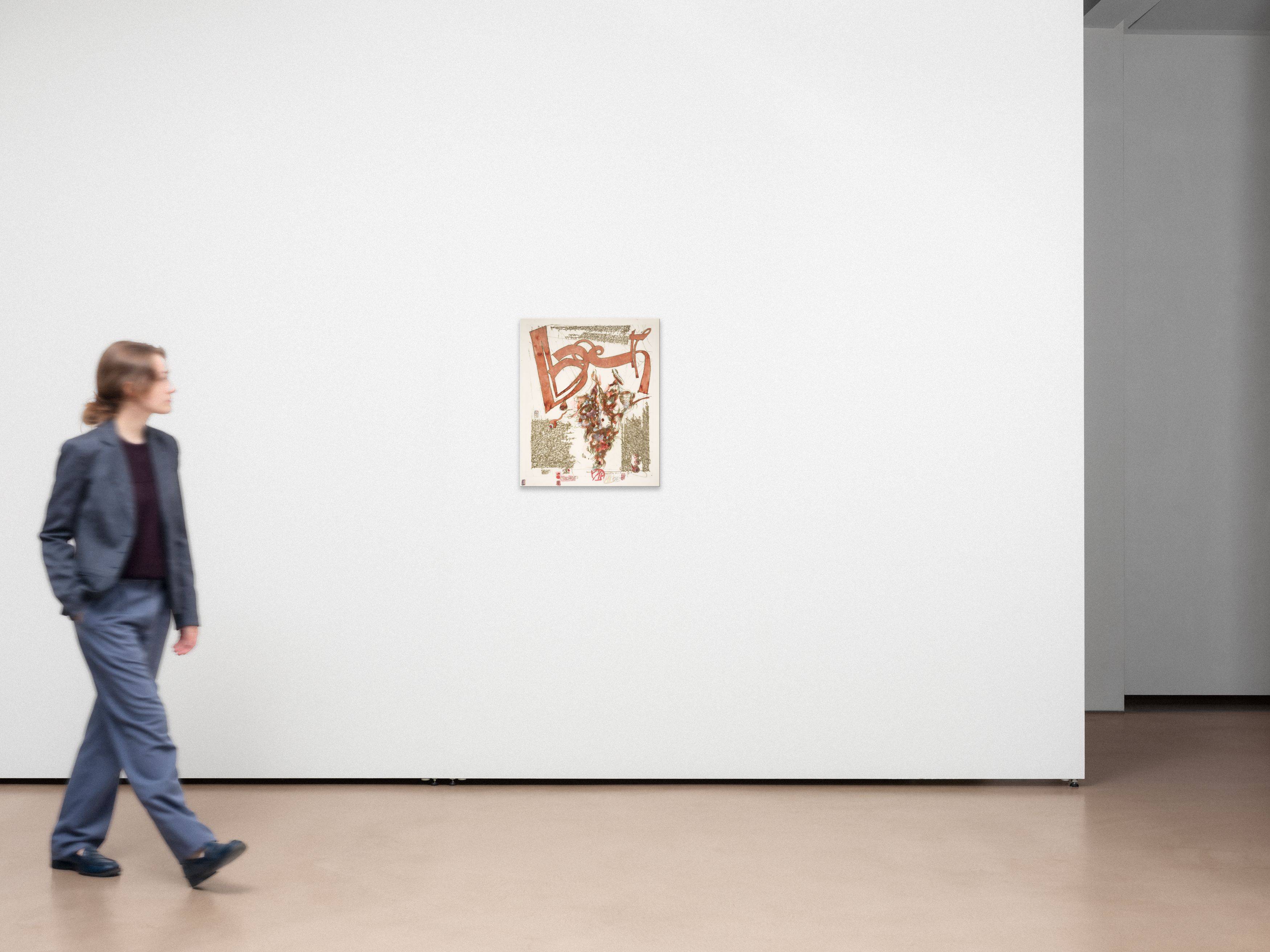 This picture shows the following artwork: Horst Janssen. ”Bobeth”. 1990/1991.