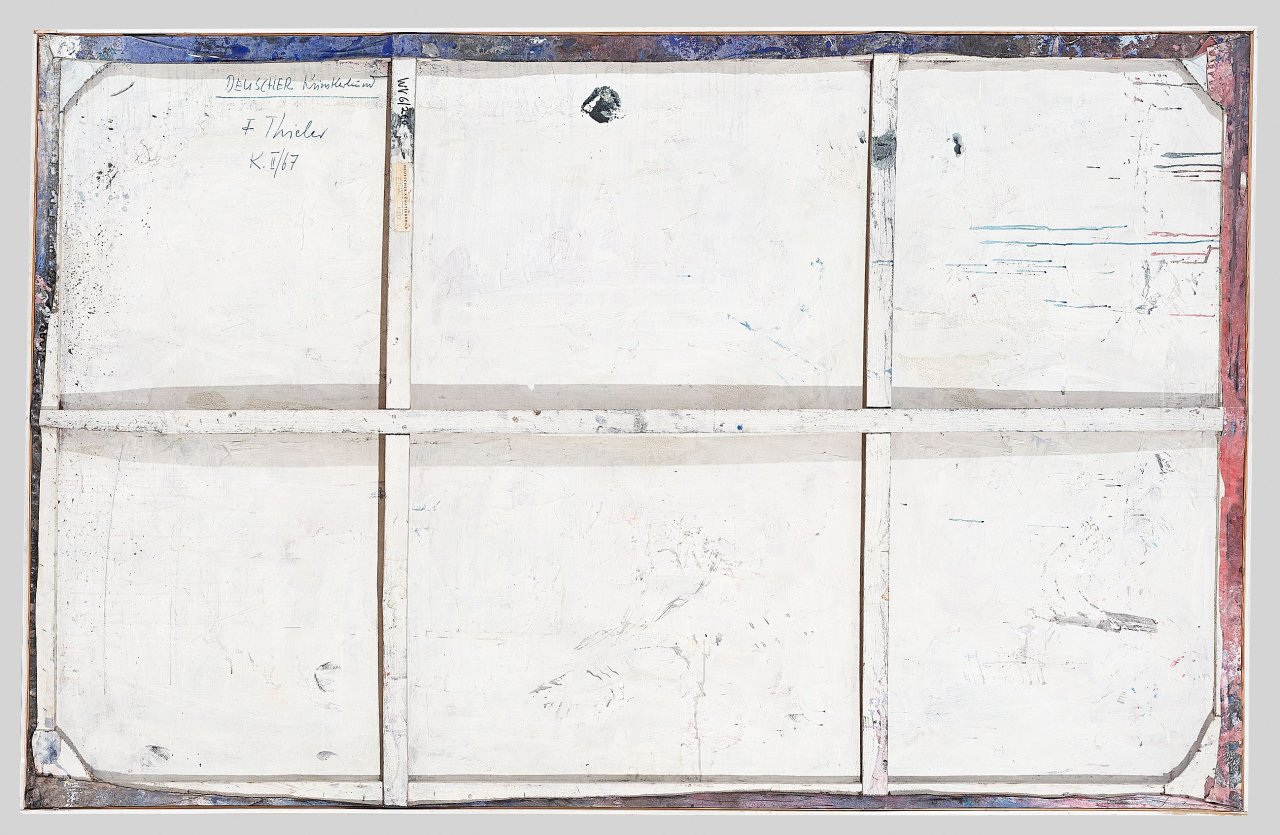 This picture shows the following artwork: Fred Thieler. ”K.II/67”. 1967.