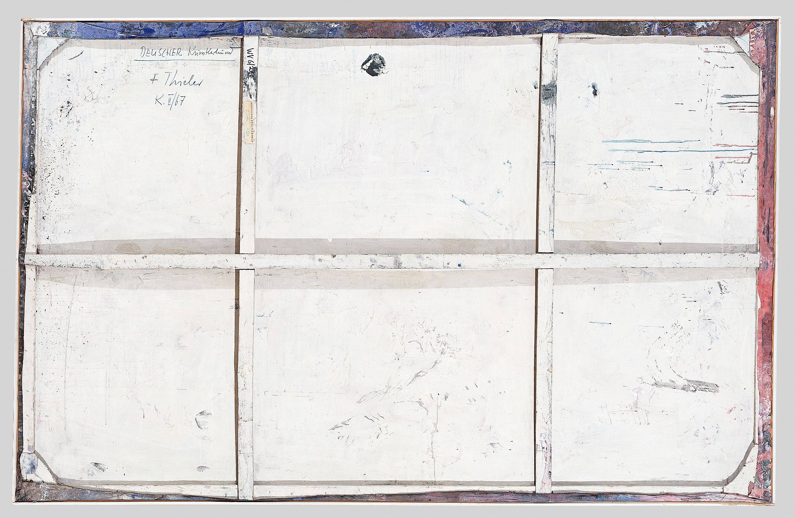 This picture shows the following artwork: Fred Thieler. ”K.II/67”. 1967.