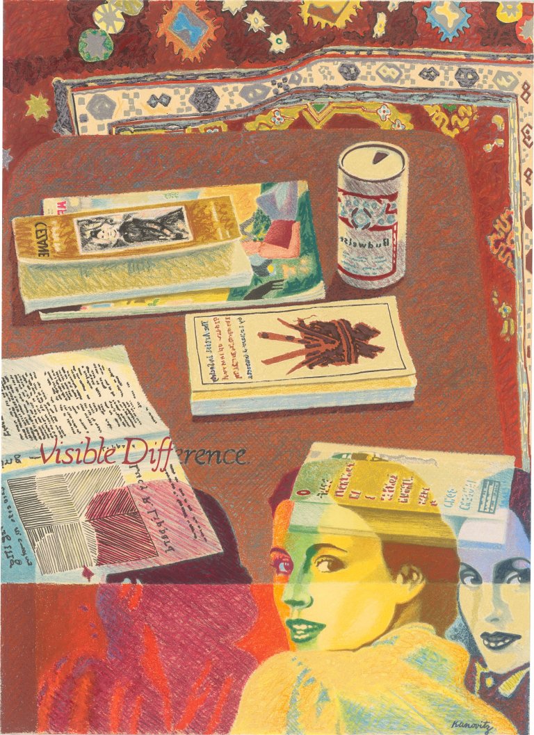 This picture shows the following artwork: ”Visible Difference”. 1980.