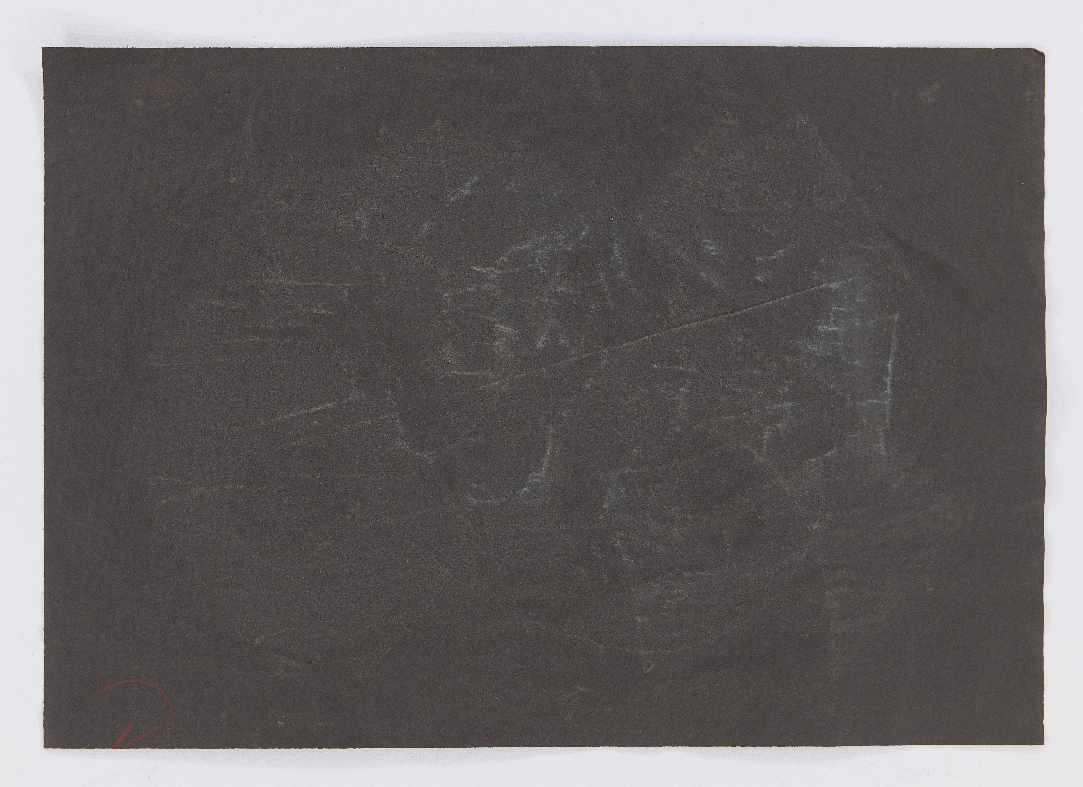 Auf diesem Bild ist das folgende Kunstwerk zu sehen: Hermann Glöckner. Aus: „10 Handdrucke“. 1963/74.