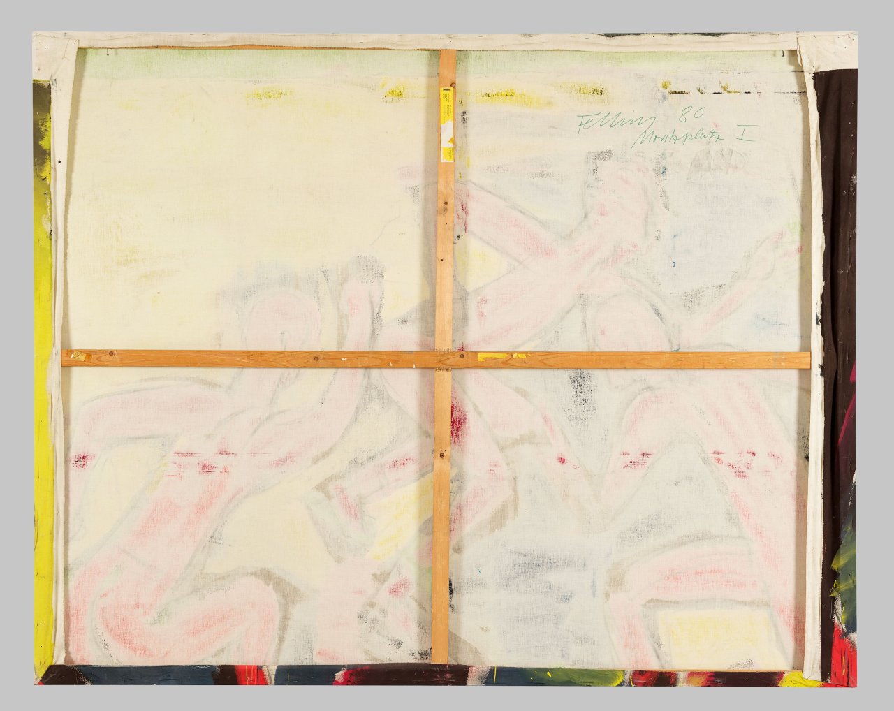 This picture shows the following artwork: Rainer Fetting. ”Moritzplatz I”. 1980.