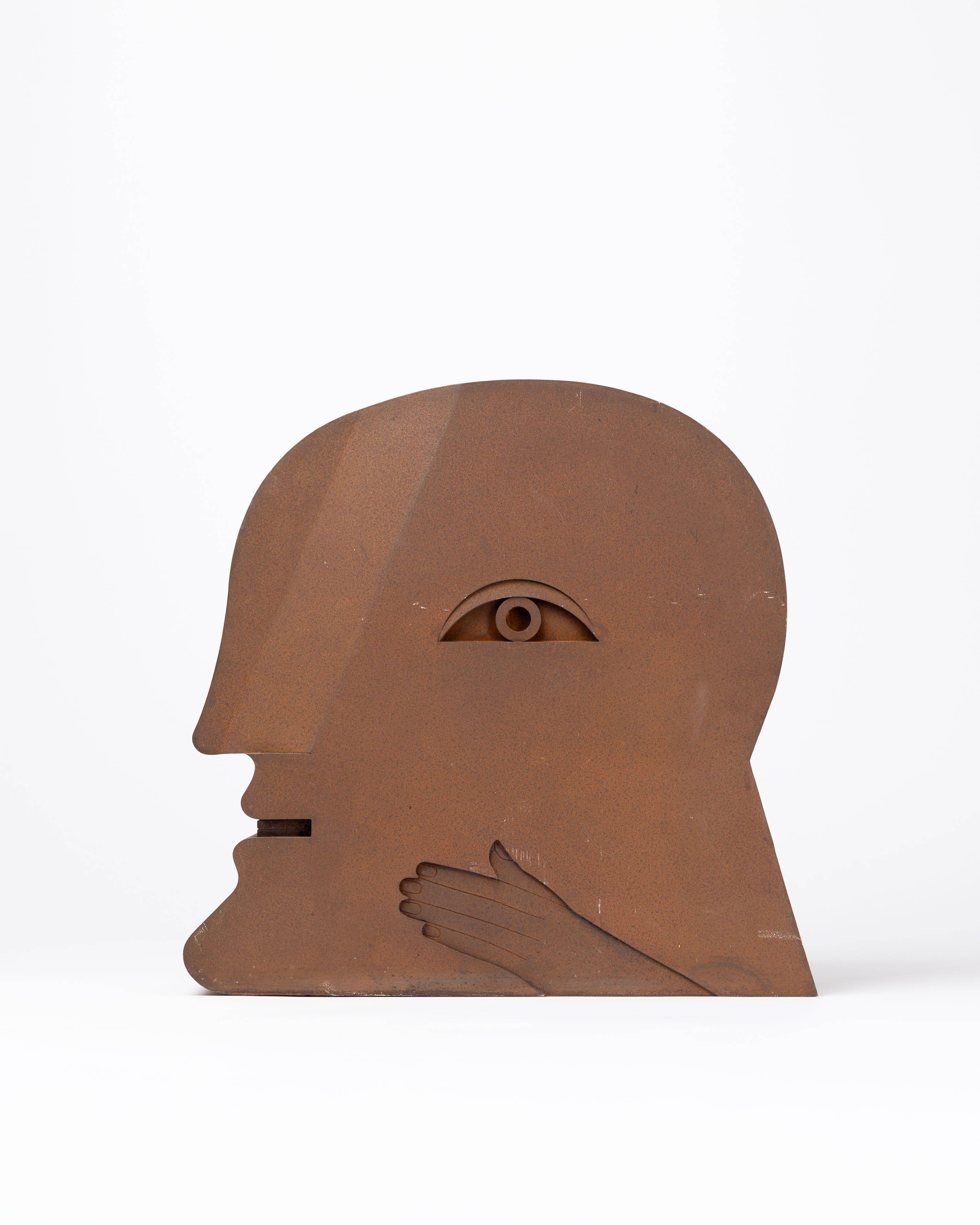 This picture shows the following artwork: Horst Antes. ”Kopf”. 1977.