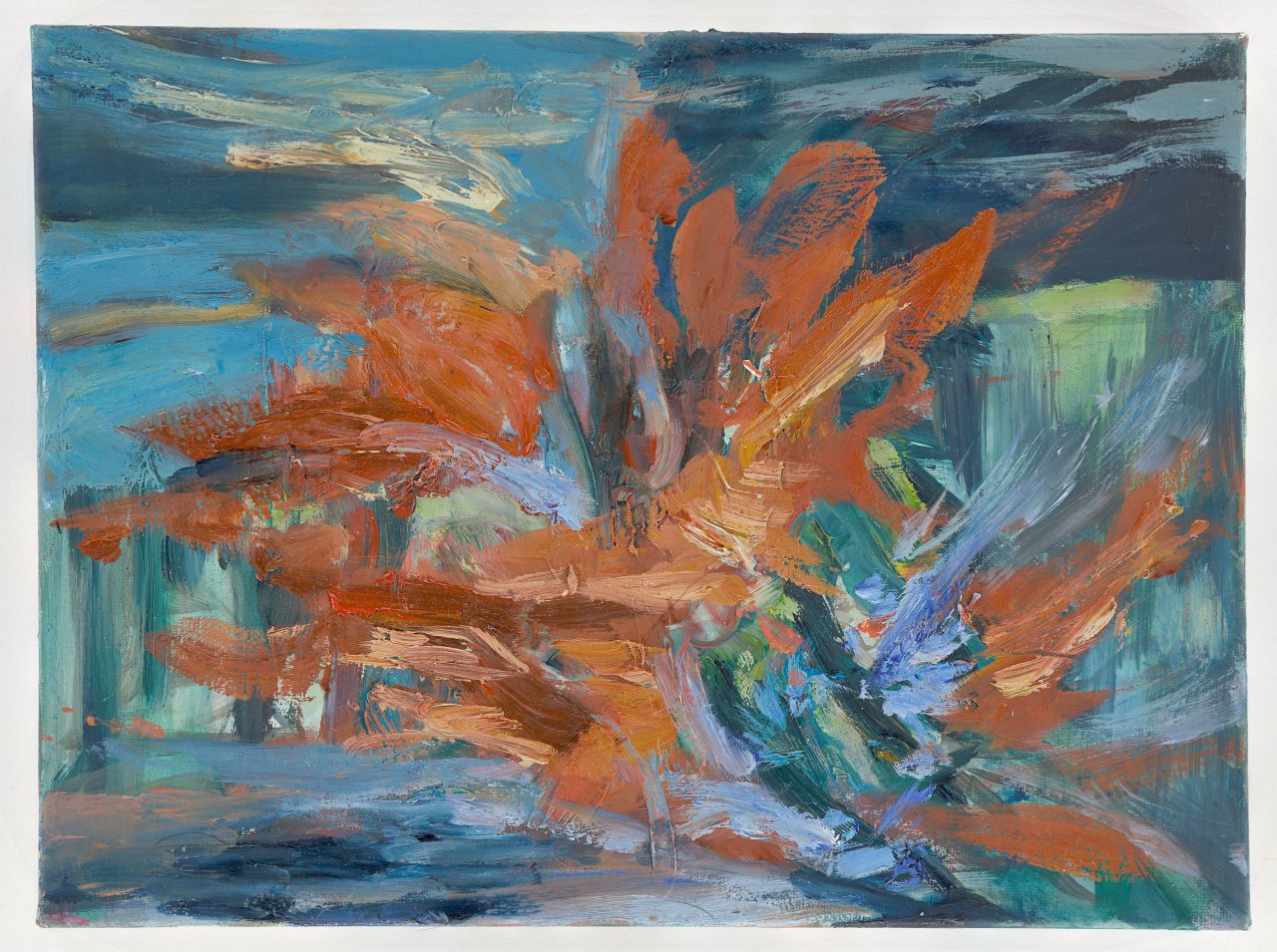 This picture shows the following artwork: Sarah Cunningham. ”A Coral of The Mind, 2”. 2021.