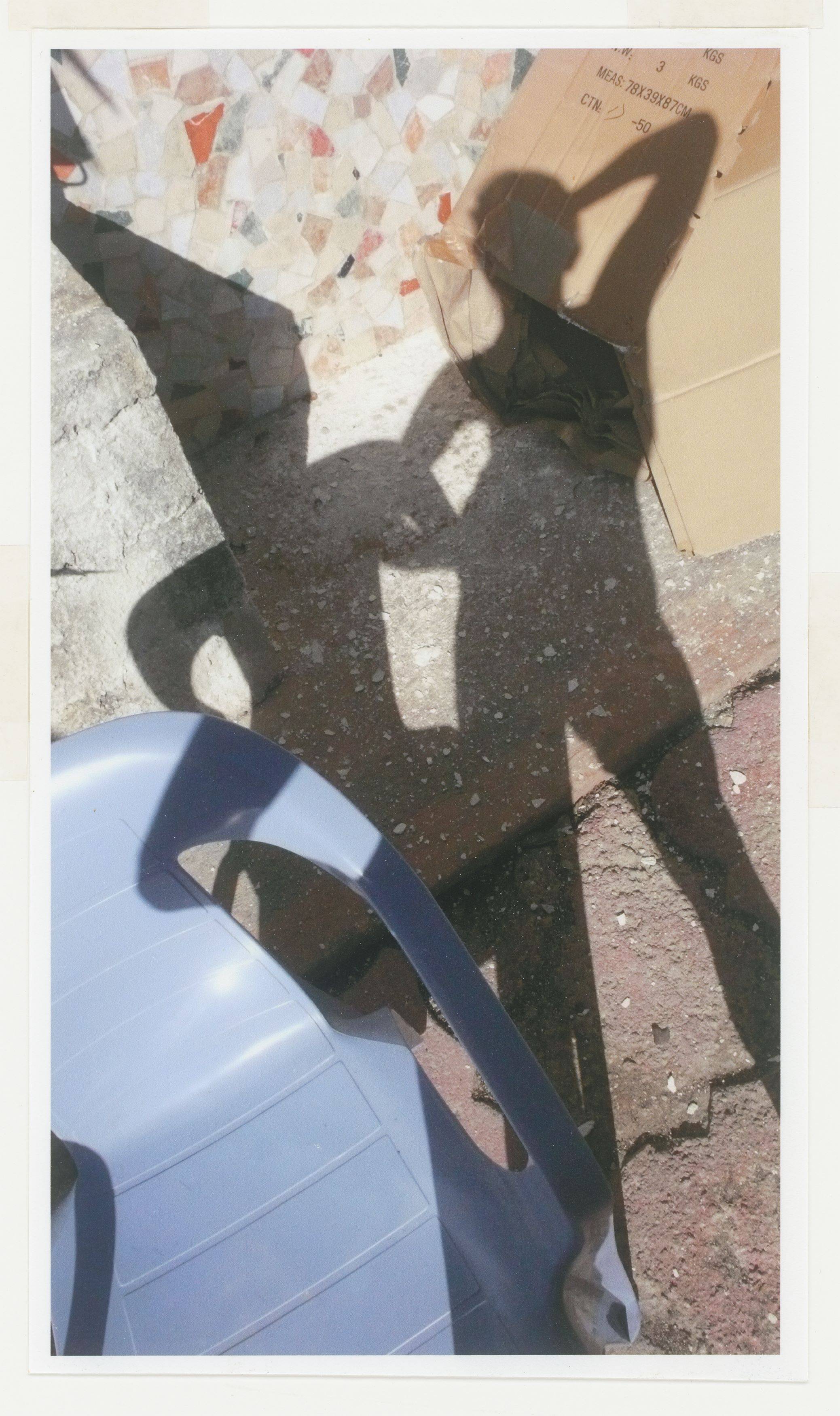 This picture shows the following artwork: Agnieszka Brzeżańska. Untitled (Self-Portrait with an Alien). 2008.