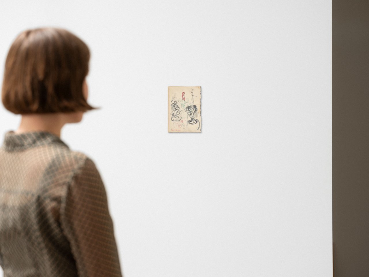 This picture shows the following artwork: George Condo. Heads. 1986.