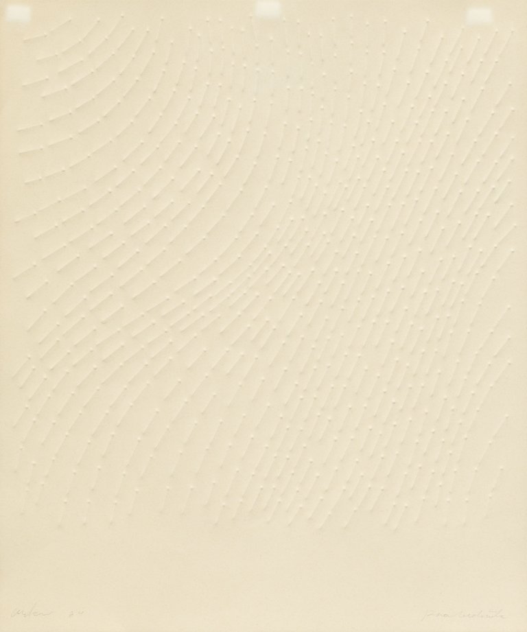 This picture shows the following artwork: Günther Uecker. Untitled. 1964.