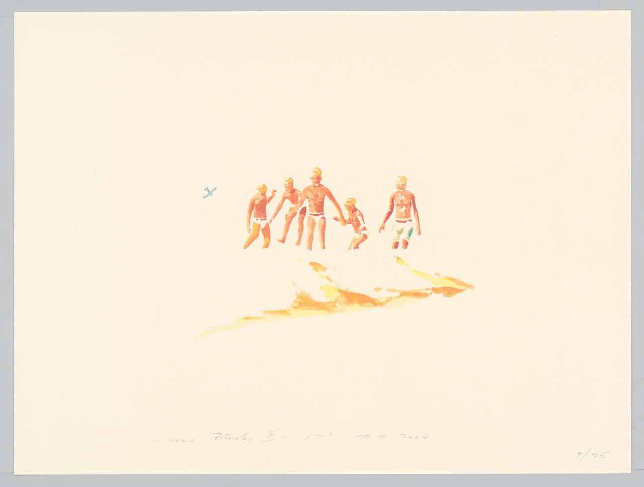 This picture shows the following artwork: Norbert Bisky. ”neue Zünder II”. 2004.