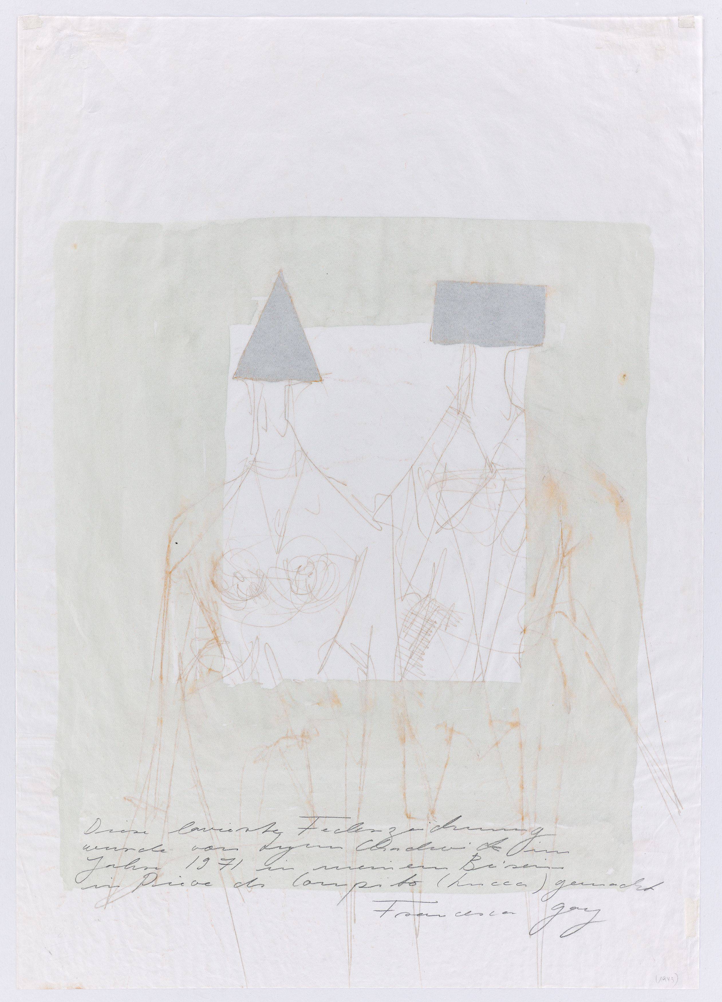 Auf diesem Bild ist das folgende Kunstwerk zu sehen: Lynn Chadwick. „Sitting Couple“. 1971.
