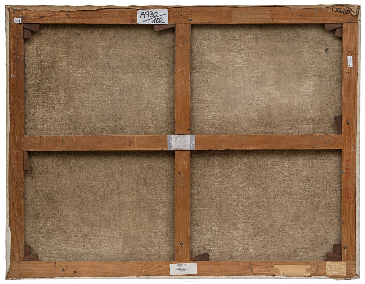 Auf diesem Bild ist das folgende Kunstwerk zu sehen: William N. Copley. Unijambiste. 1953.