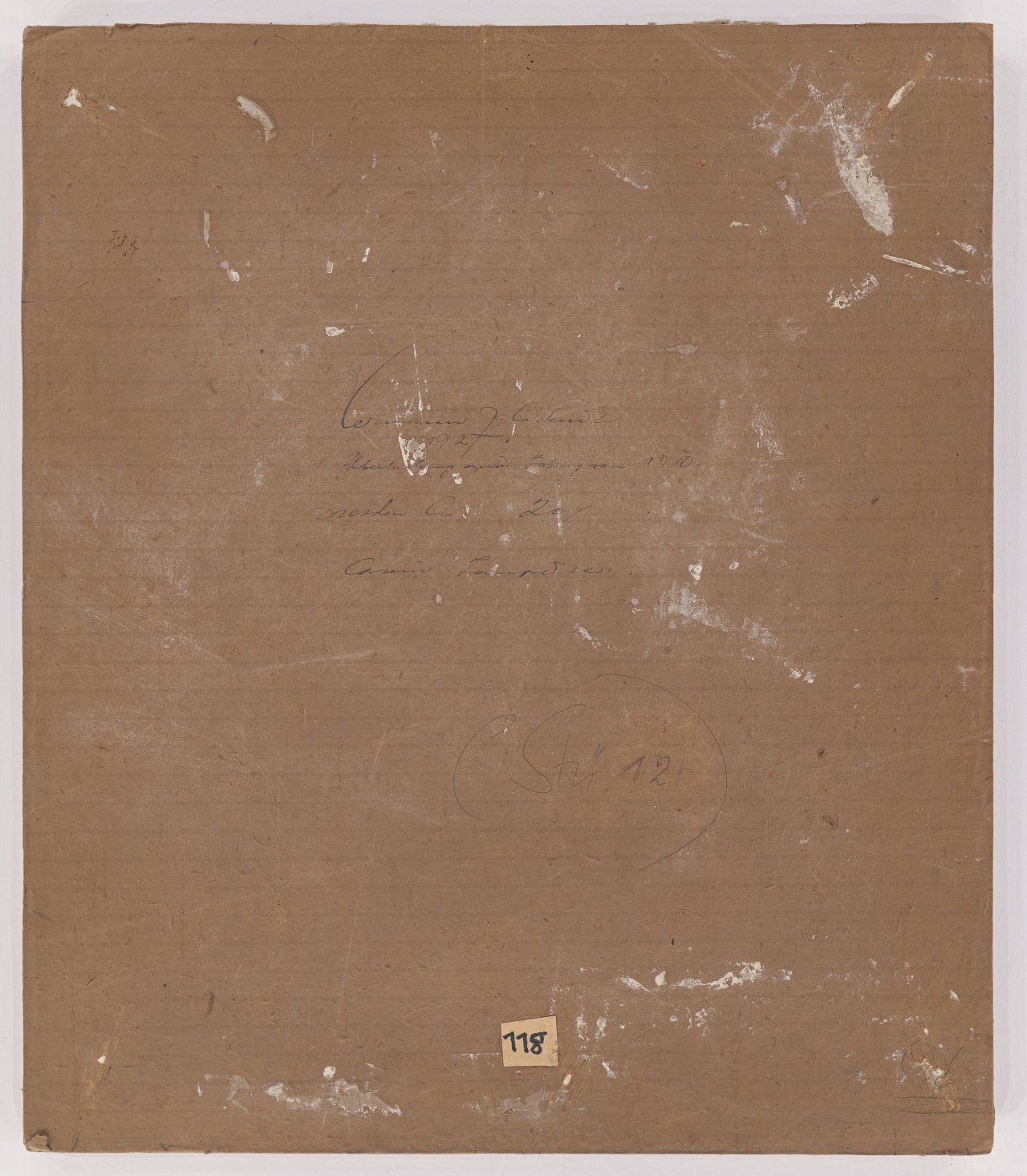 Auf diesem Bild ist das folgende Kunstwerk zu sehen: Hermann Glöckner. „Mädchen mit Frucht“. 1927.