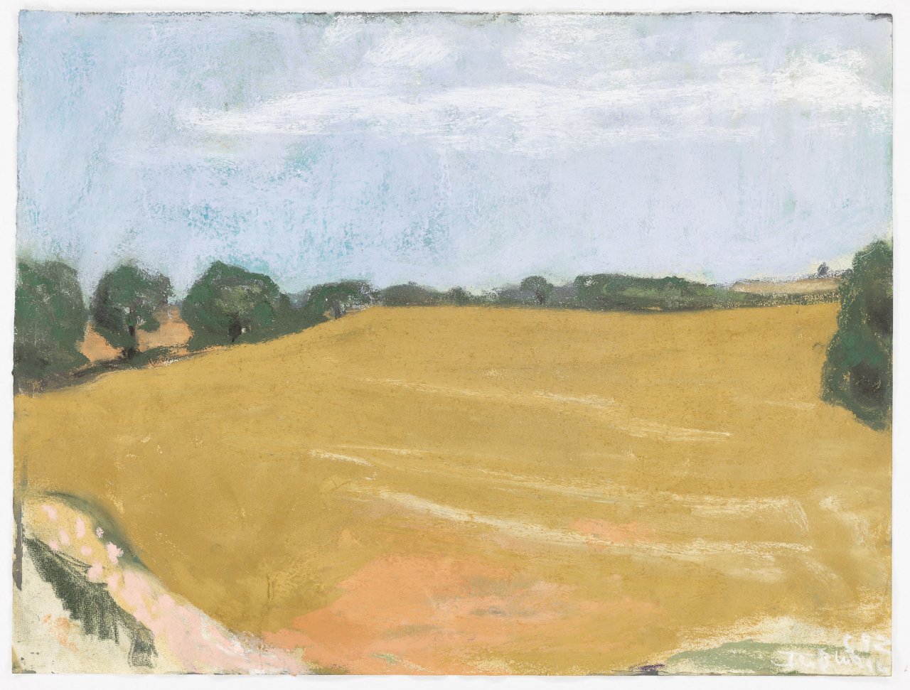 This picture shows the following artwork: Klaus Fußmann. Untitled. 1992.
