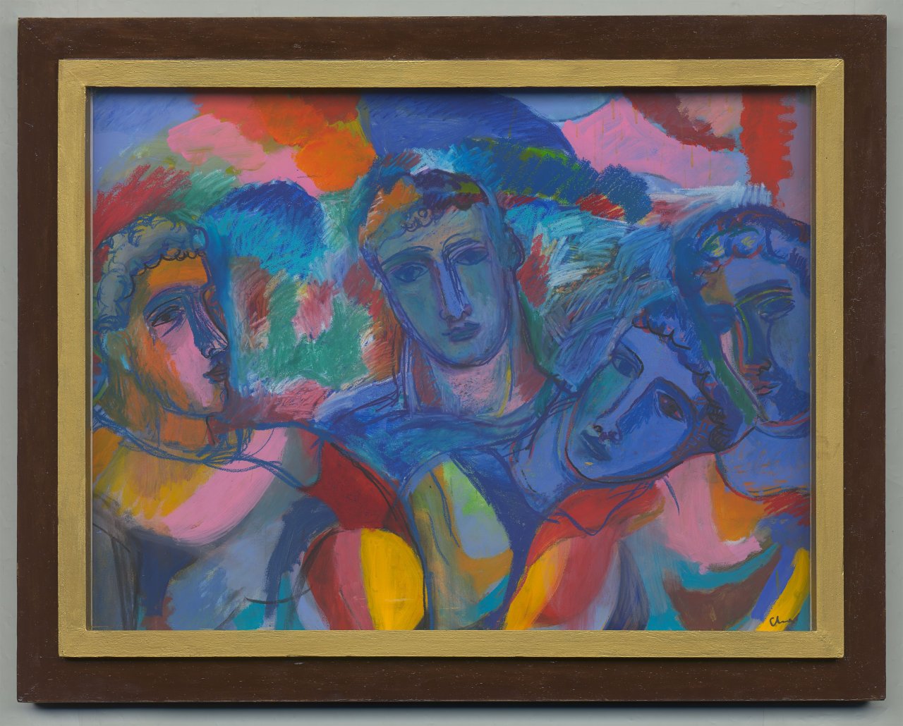 Auf diesem Bild ist das folgende Kunstwerk zu sehen: Sandro Chia. Ohne Titel. 1998.