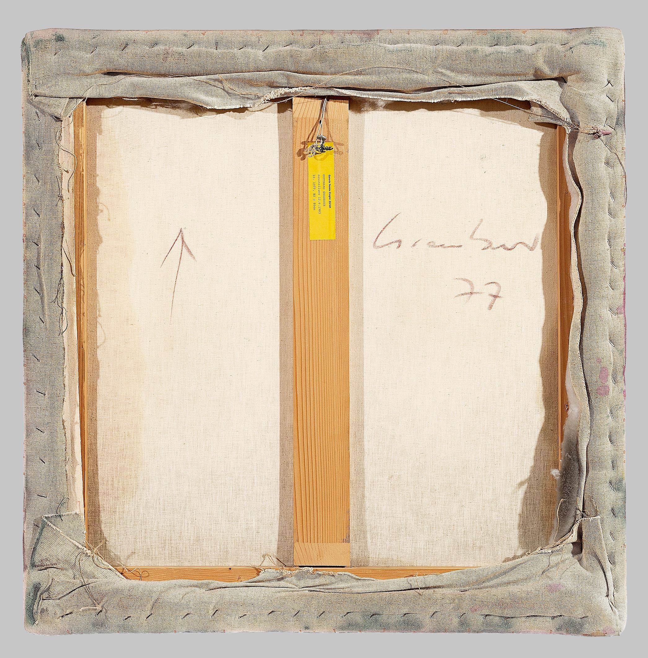 This picture shows the following artwork: Gotthard Graubner. Untitled (Farbraumkörper). 1977.